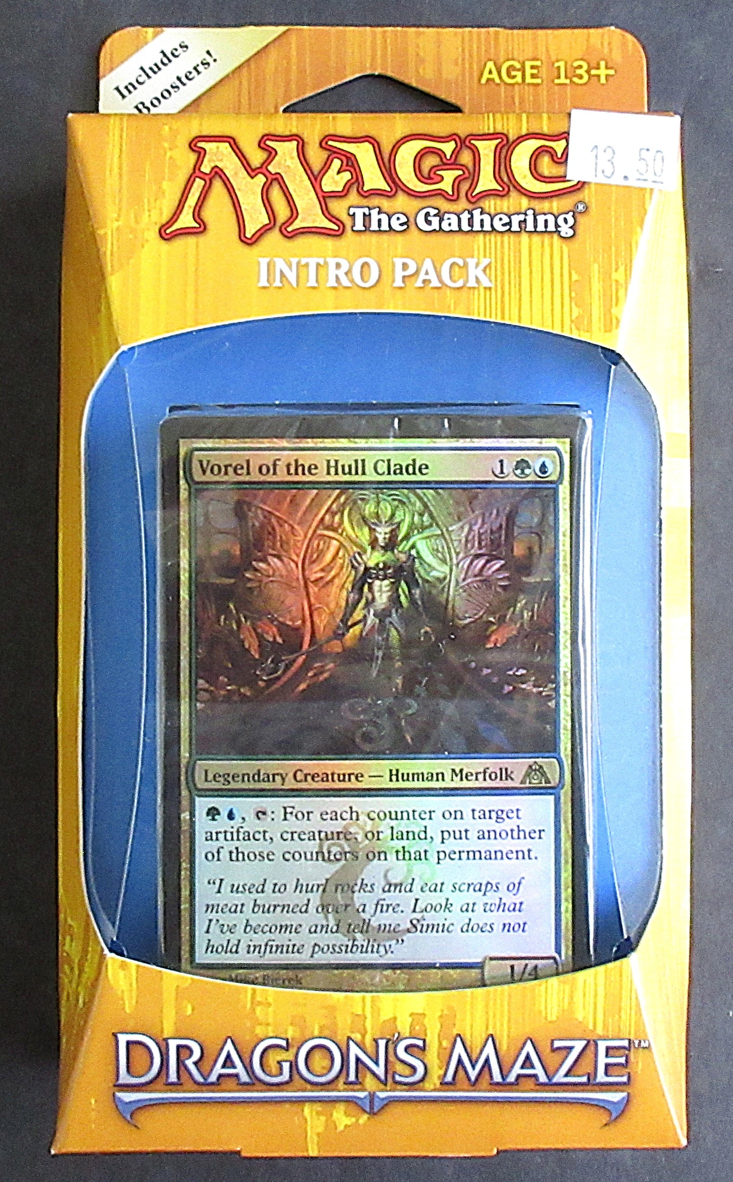 Magic The Gathering MTG Dragon's Maze Intro Pack:  Simic Domination