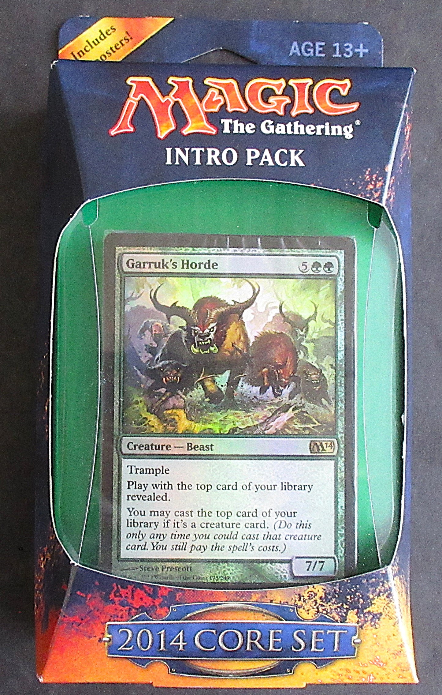 Magic The Gathering MTG 2014 Core Set Pack:  Bestial Strength