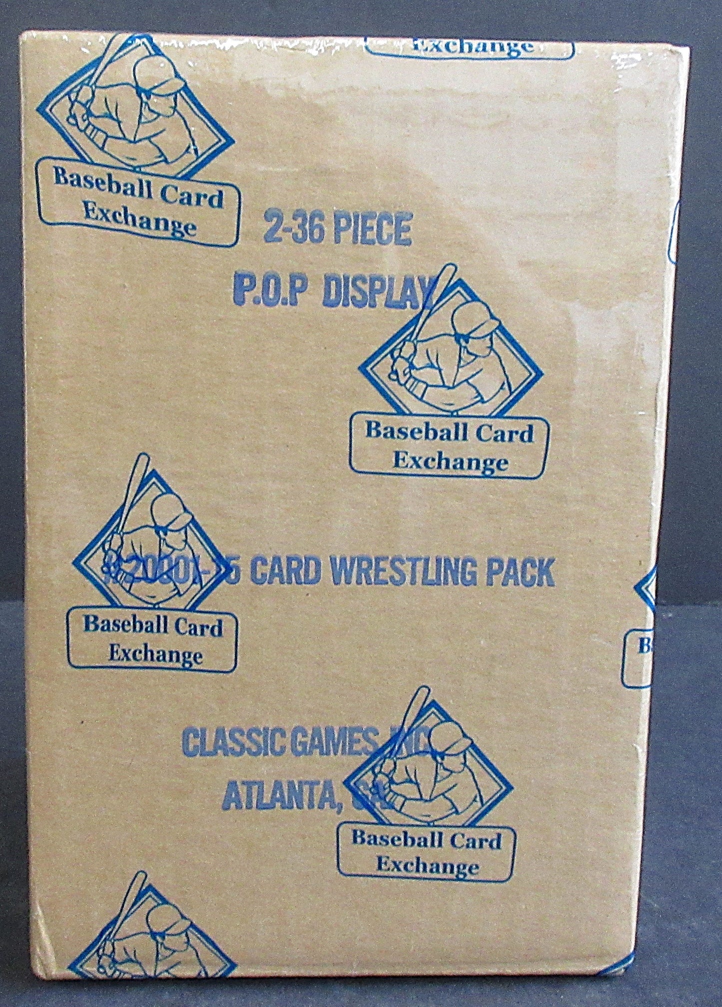 1990 Classic WWF Wrestling Series 1 Case (2 Box) (FASC) (BBCE) (A17636)