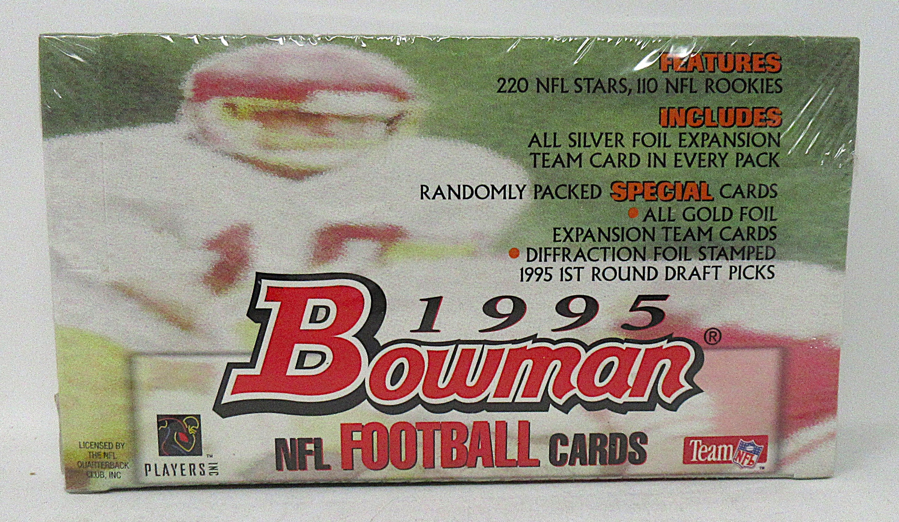 1995 Bowman Football Jumbo Box (Hobby) (20/14)