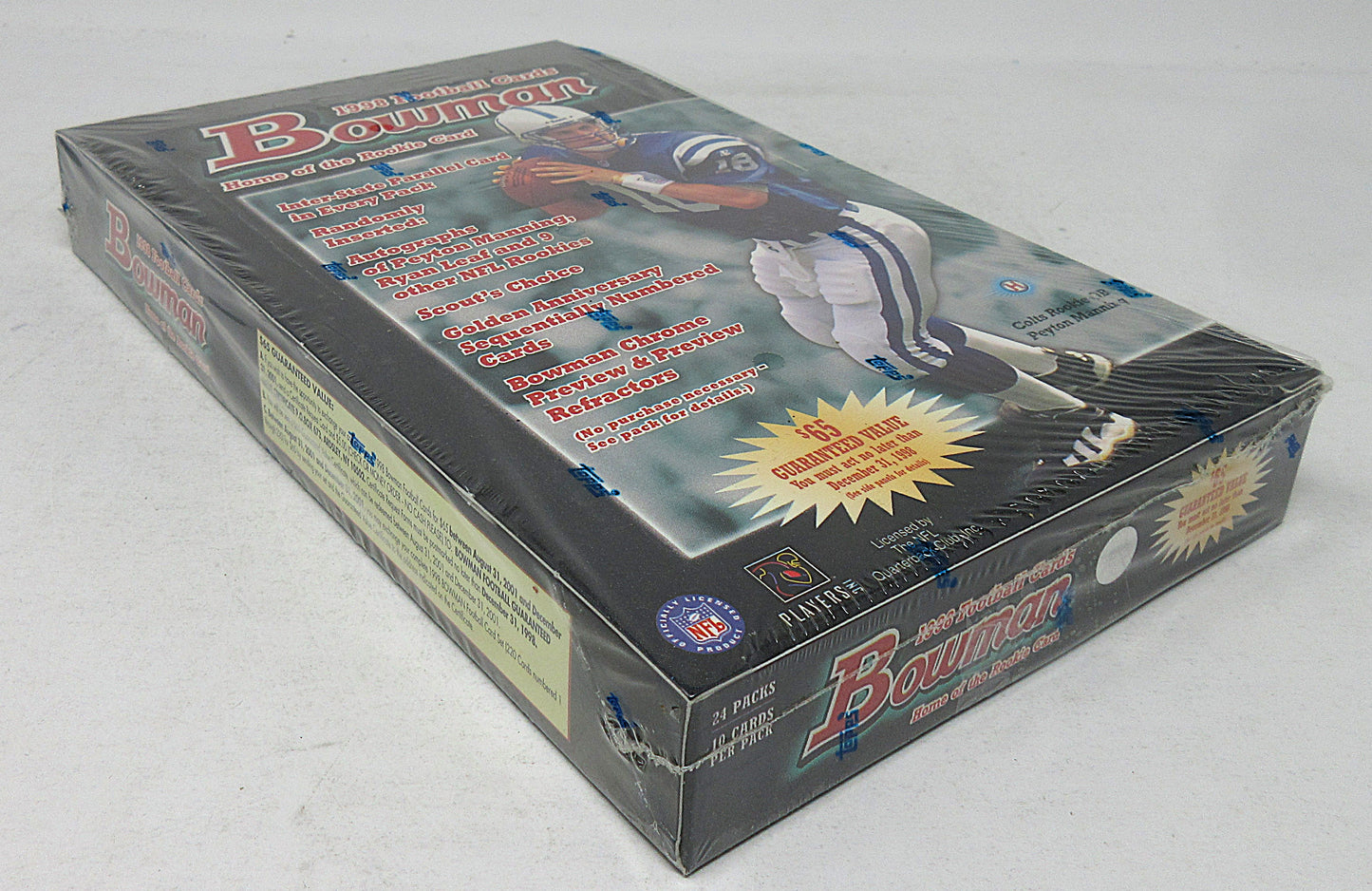 1998 Bowman Football Box (Hobby) (24/10)