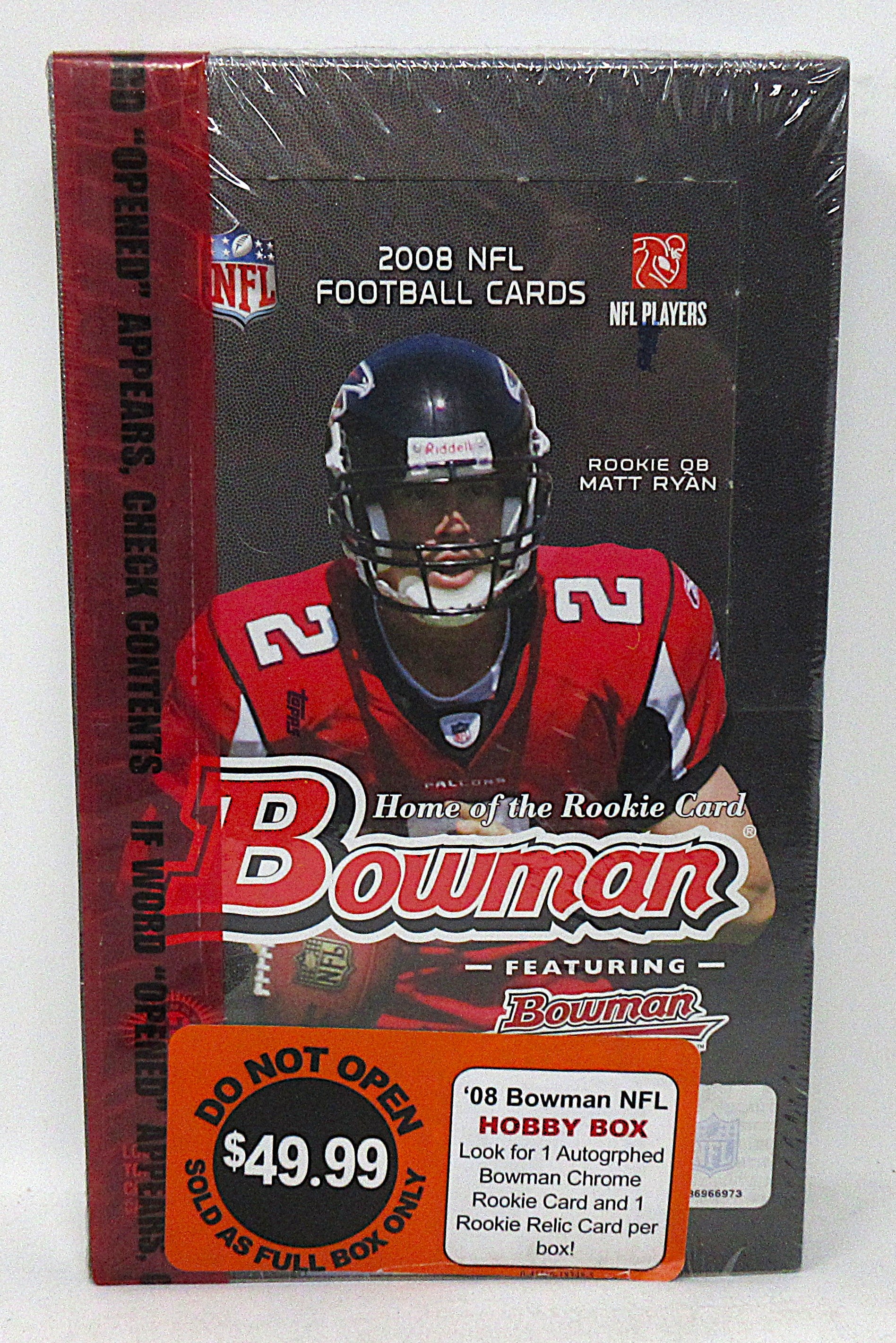 2008 Bowman Football Box (Hobby) (24/10)