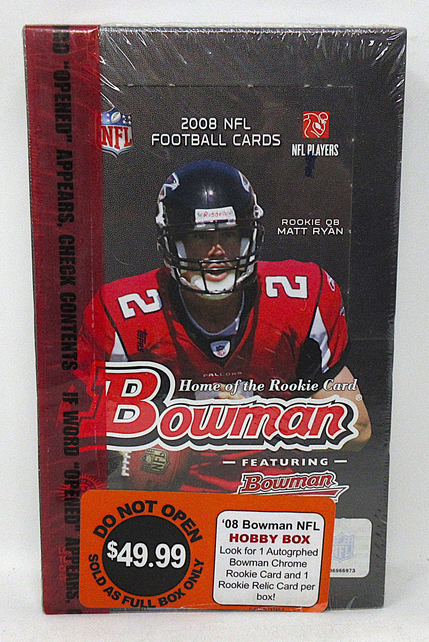 2008 Bowman Football Box (Hobby) (24/10)