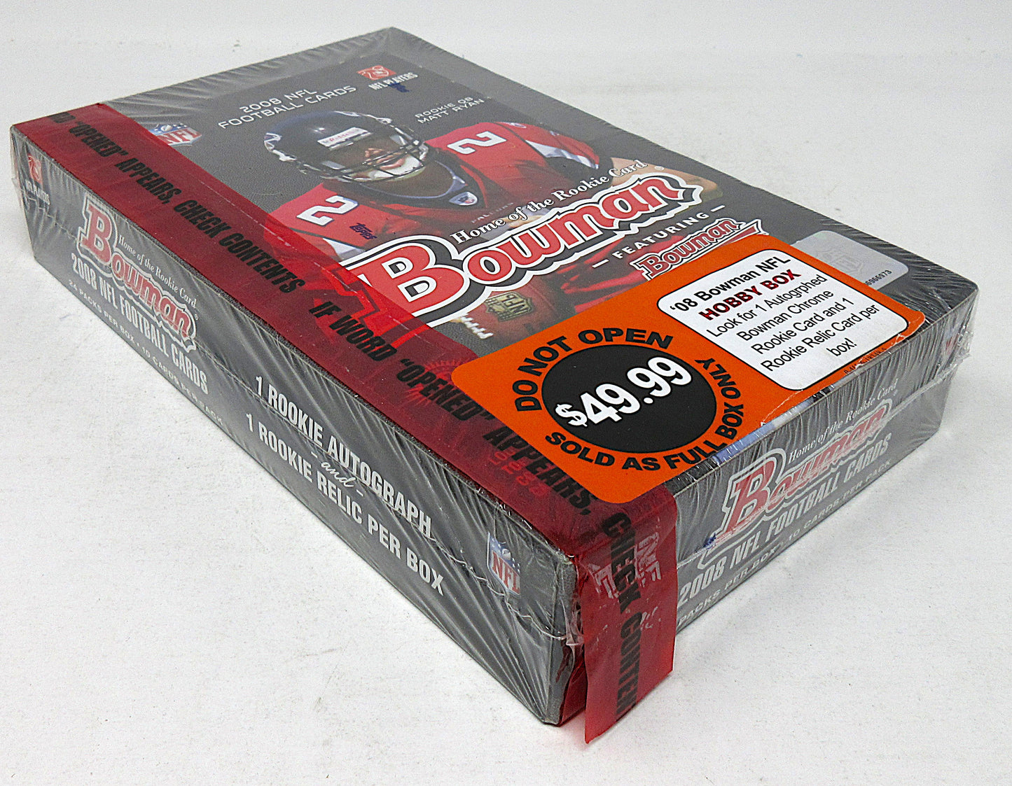 2008 Bowman Football Box (Hobby) (24/10)