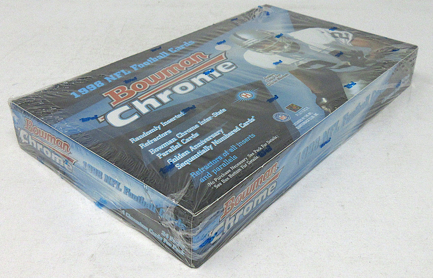 1998 Bowman Chrome Football Box (Hobby) (24/4)