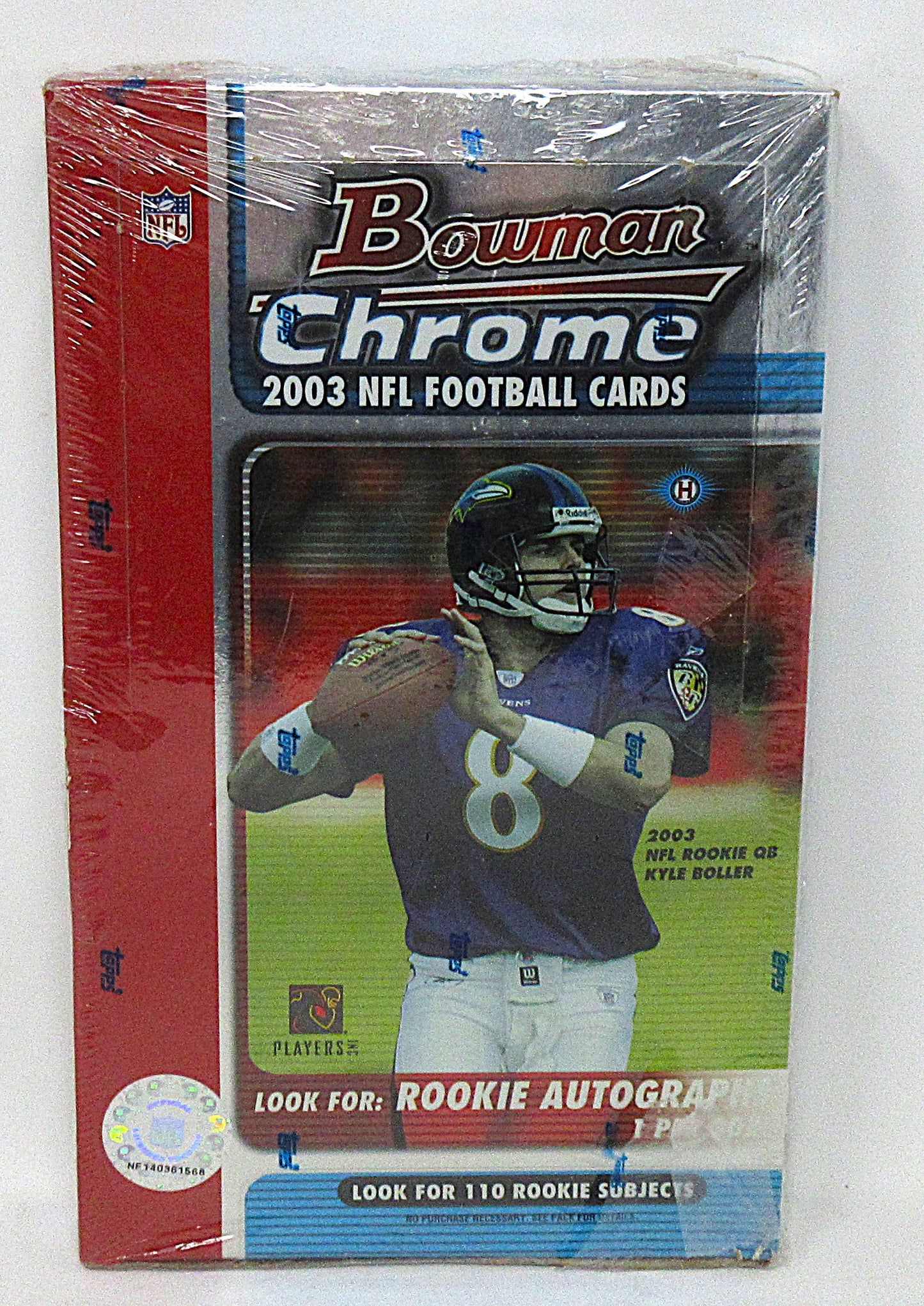2003 Bowman Chrome Football Box (Hobby) (18/4)