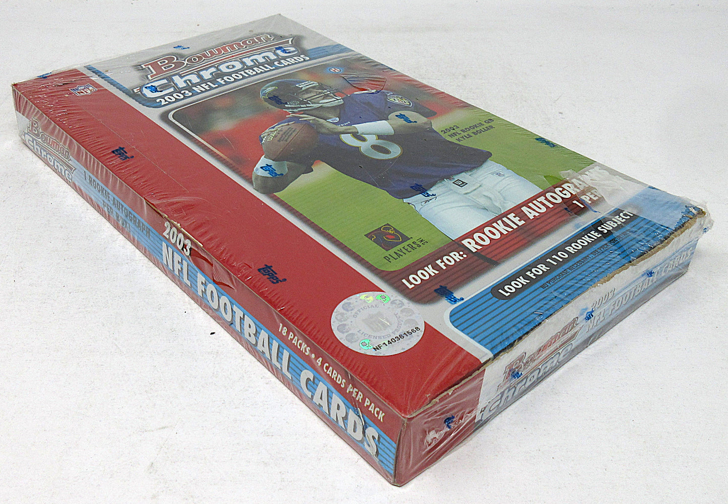 2003 Bowman Chrome Football Box (Hobby) (18/4)