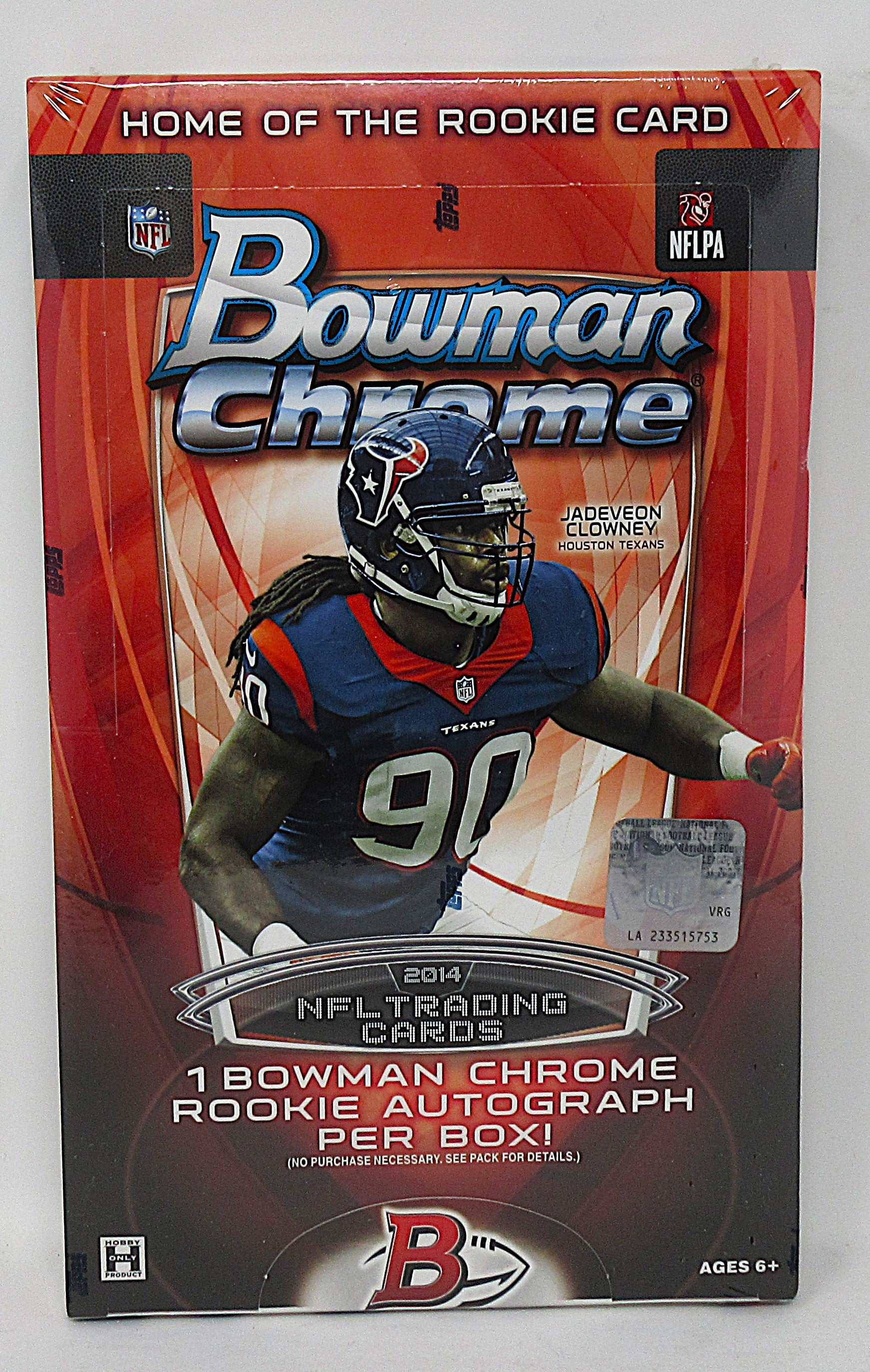 2014 Bowman Chrome Football Box (Hobby) (18/4)