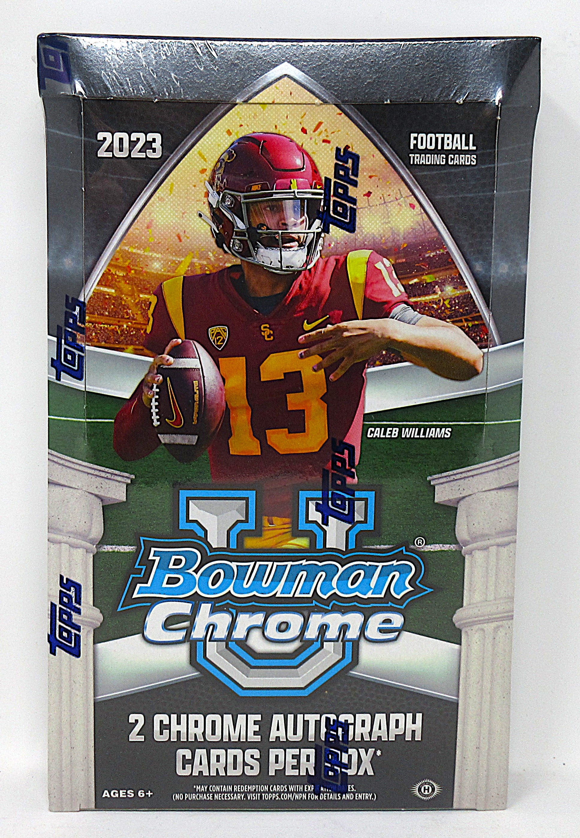 2023 Bowman Chrome University Football Box (Hobby) (24/4)
