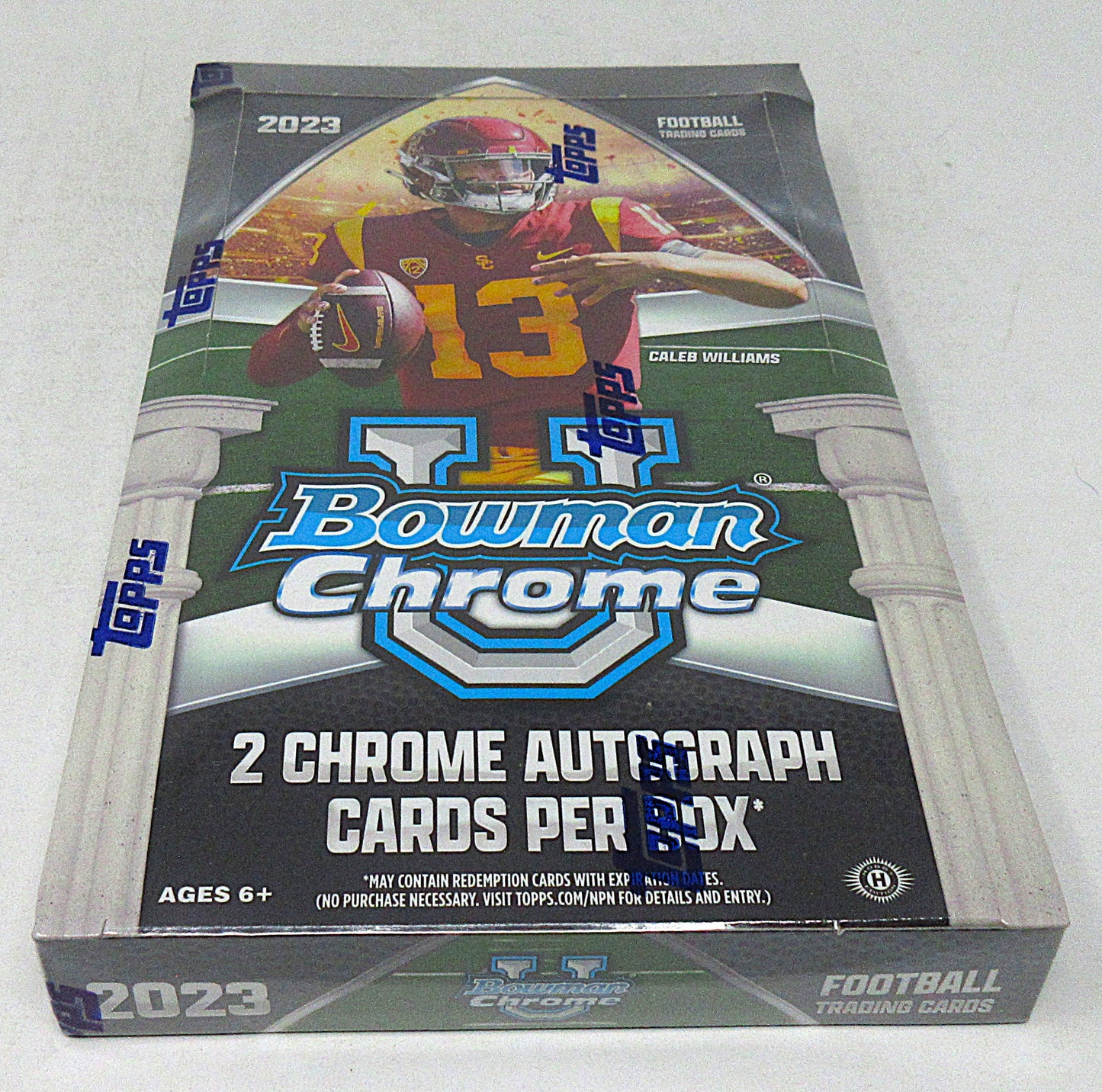 2023 Bowman Chrome University Football Box (Hobby) (24/4)
