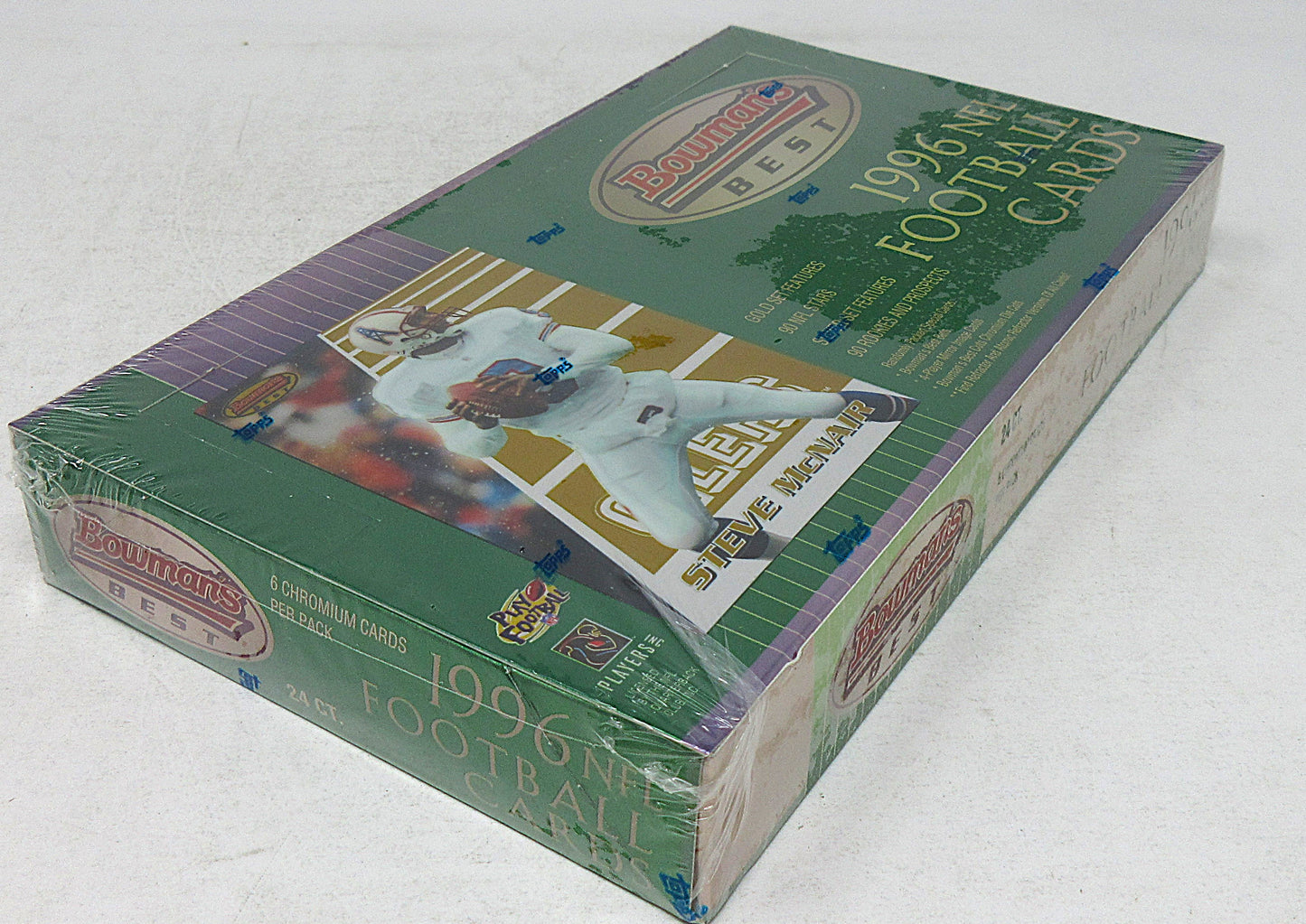 1996 Bowman's Best Football Box (Hobby) (24/6)
