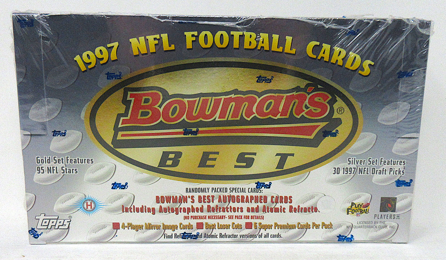1997 Bowman's Best Football Box (Hobby) (24/6)