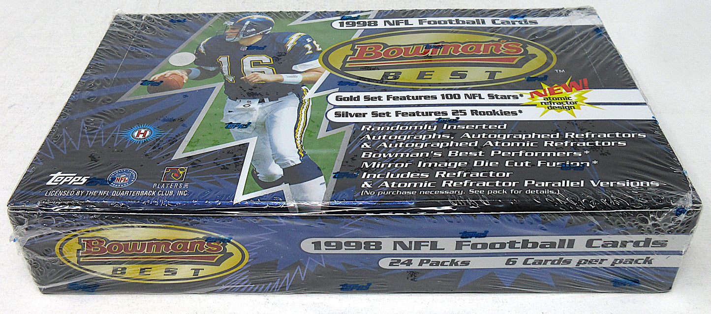 1998 Bowman's Best Football Box (Hobby) (24/6)