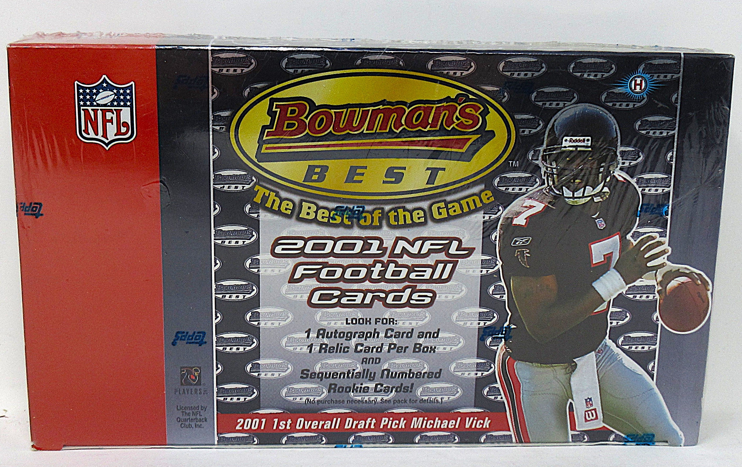 2001 Bowman's Best Football Box (Hobby) (24/5)