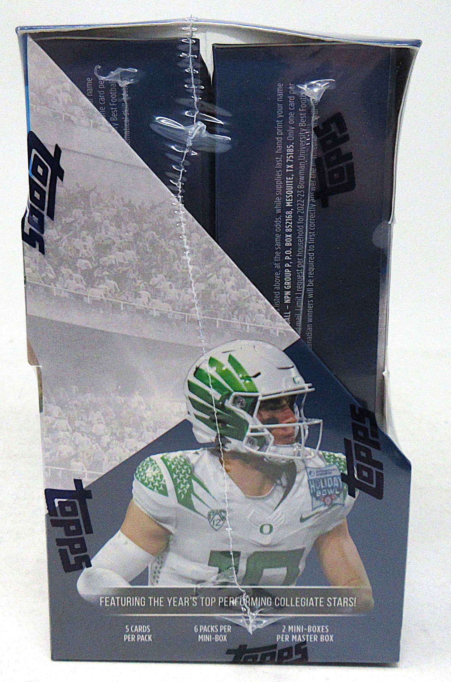 2022 Bowman Best University Football Box (Hobby) (2/6/5)