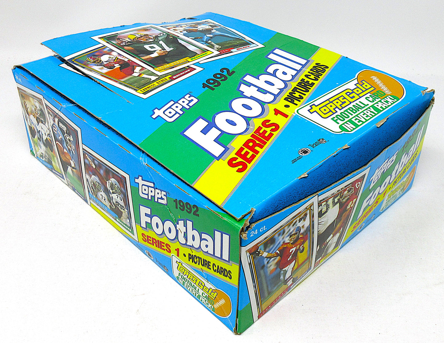 1992 Topps Football Series 1 Rack Box (24/44)