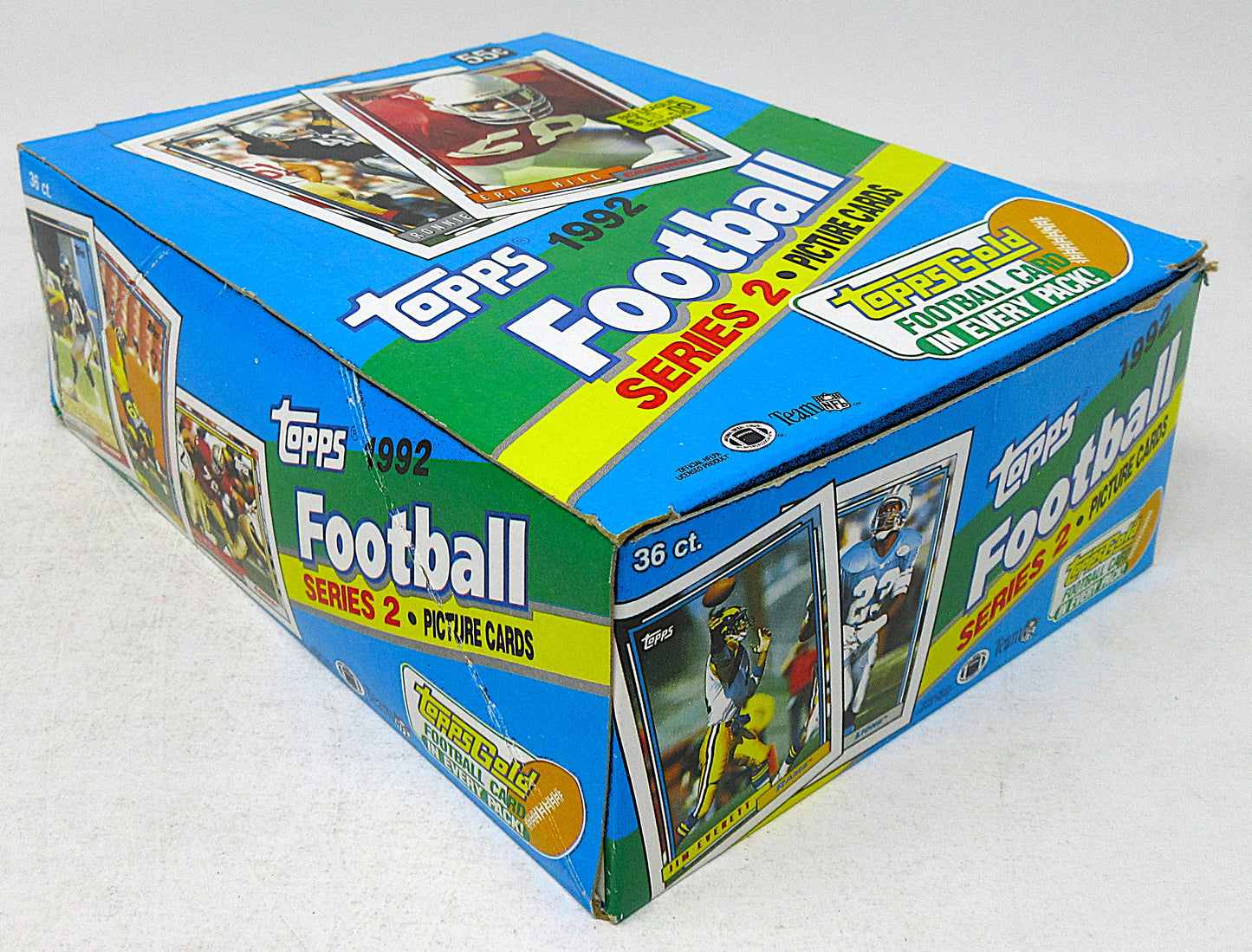 1992 Topps Football Series 2 Box (36/15)