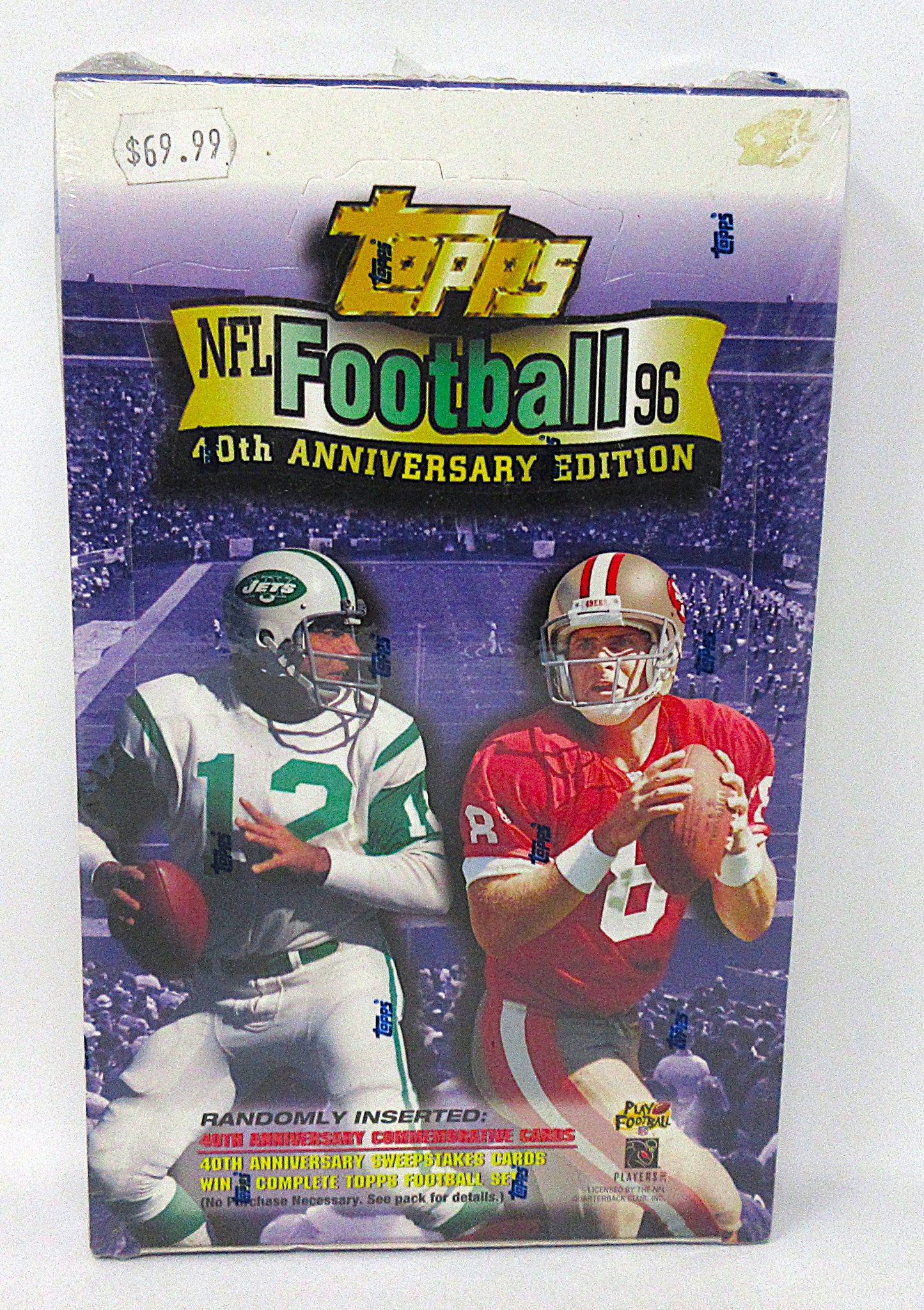 1996 Topps Football Box (Retail) (36/11)
