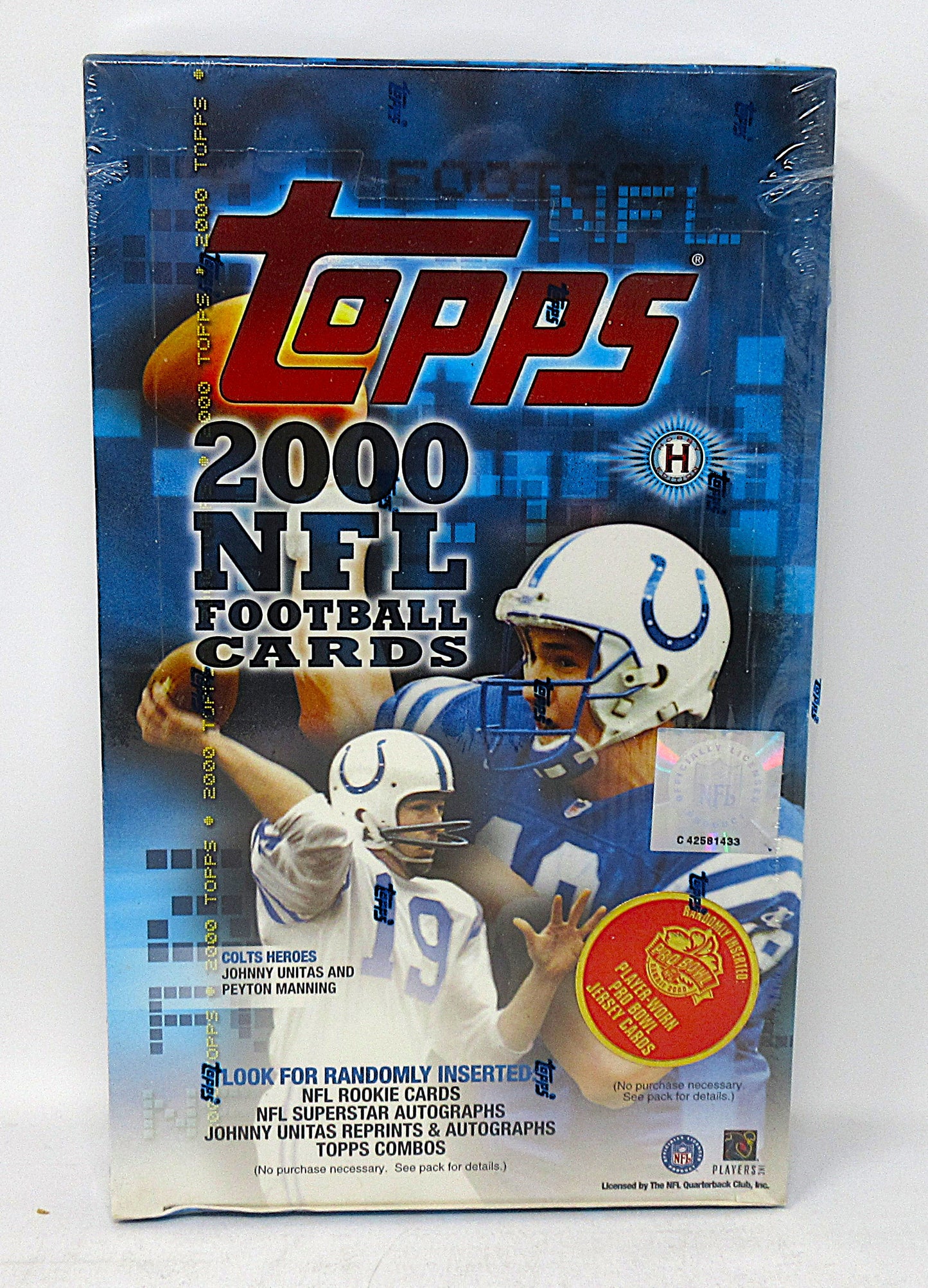 2000 Topps Football Box (Hobby) (36/10)