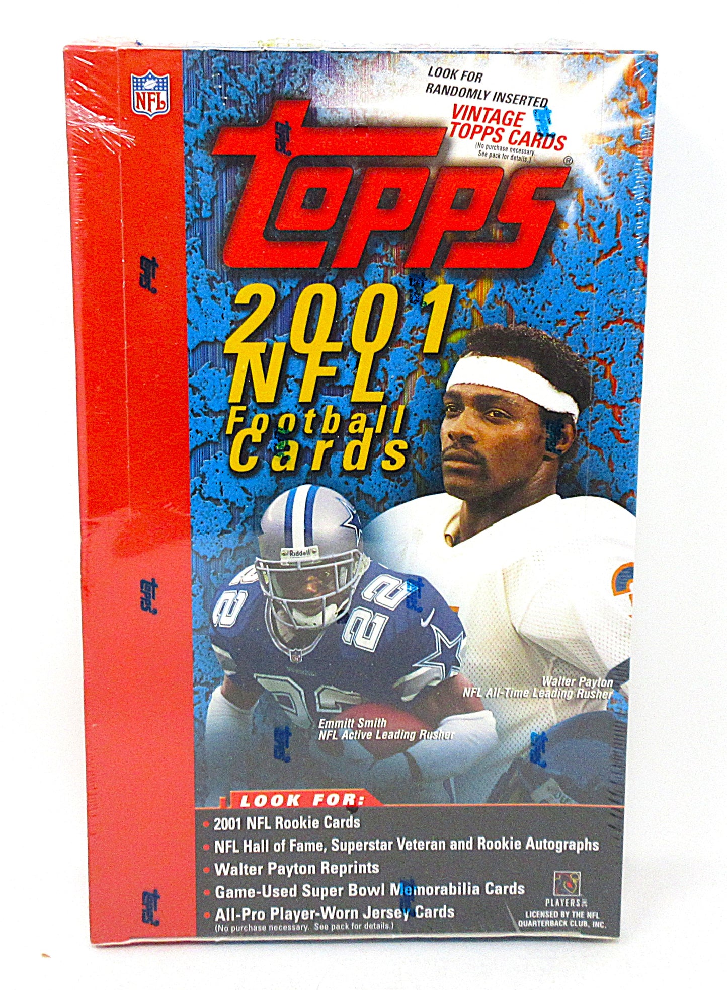 2001 Topps Football Box (Retail) (36/10)