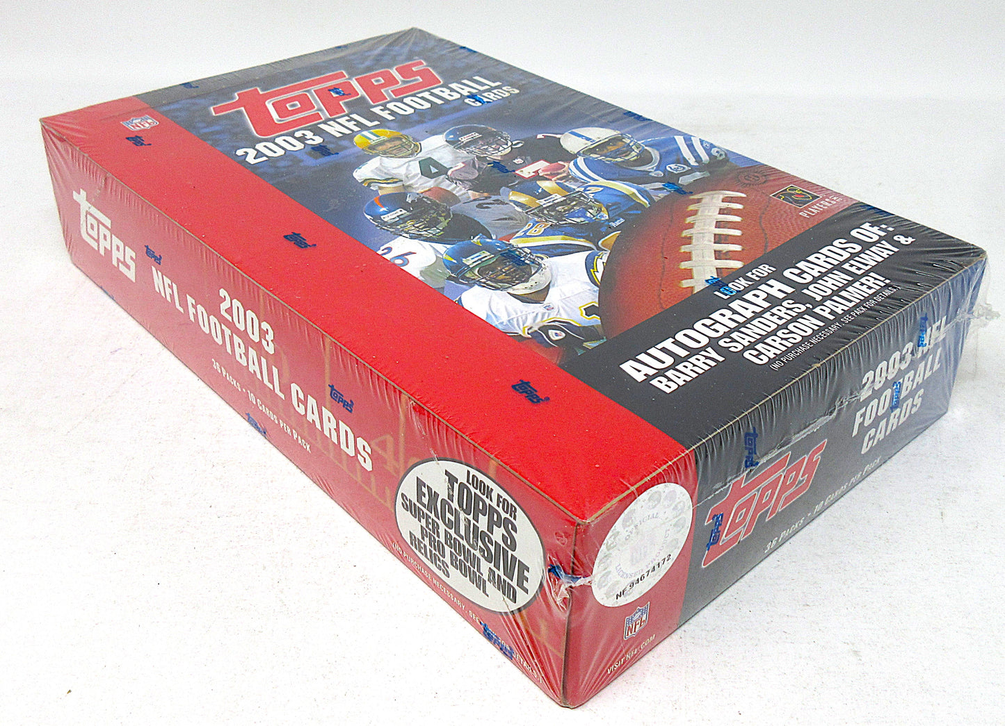 2003 Topps Football Box (Hobby) (36/10)