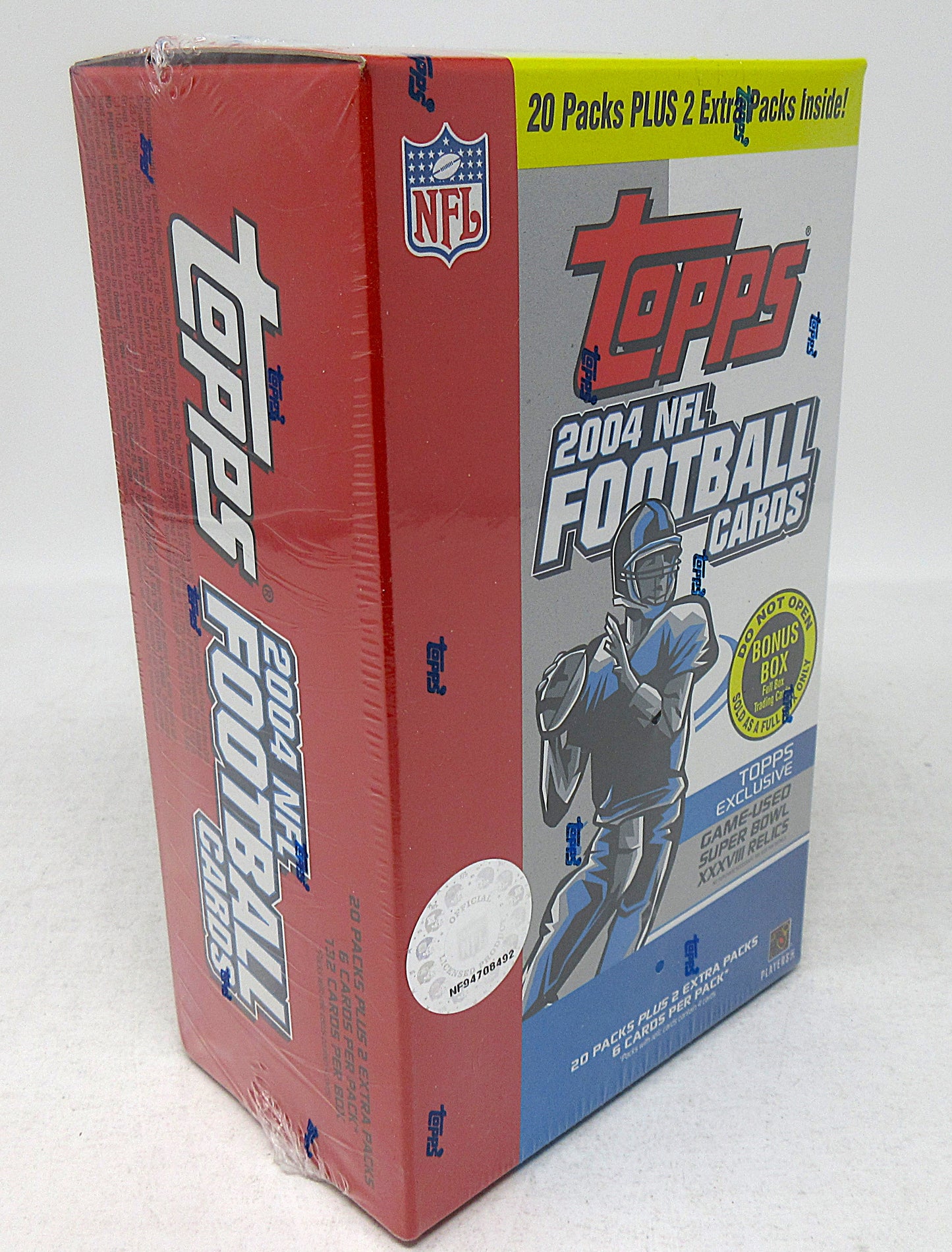 2004 Topps Football Blaster Box (22/6)