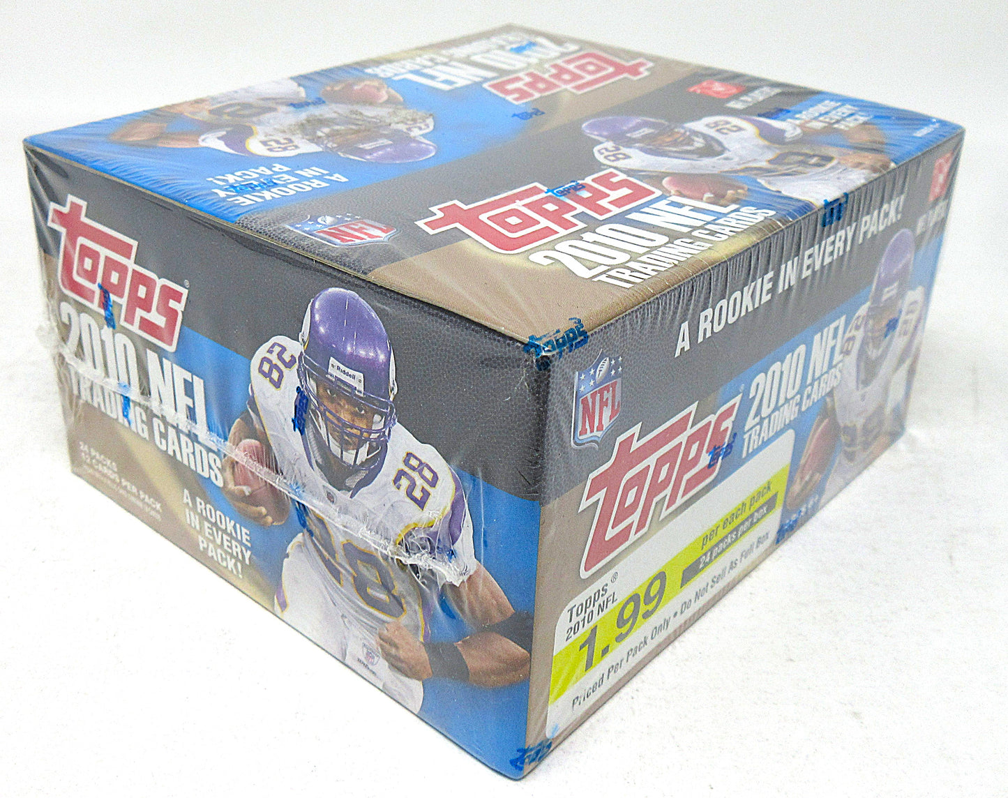 2010 Topps Football Box (Retail) (24/12)