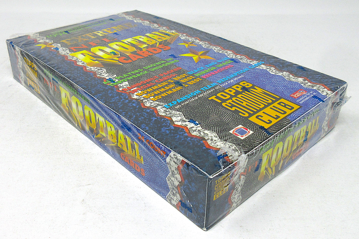 1994 Topps Stadium Club Football High Number Series Box (24/10)