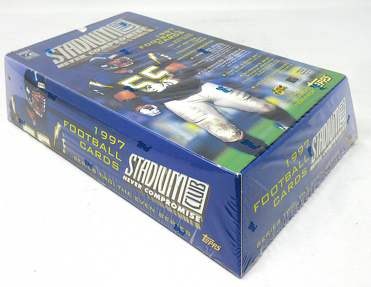 1997 Topps Stadium Club Football Series 2 Box (Even) (Hobby) (24/9)
