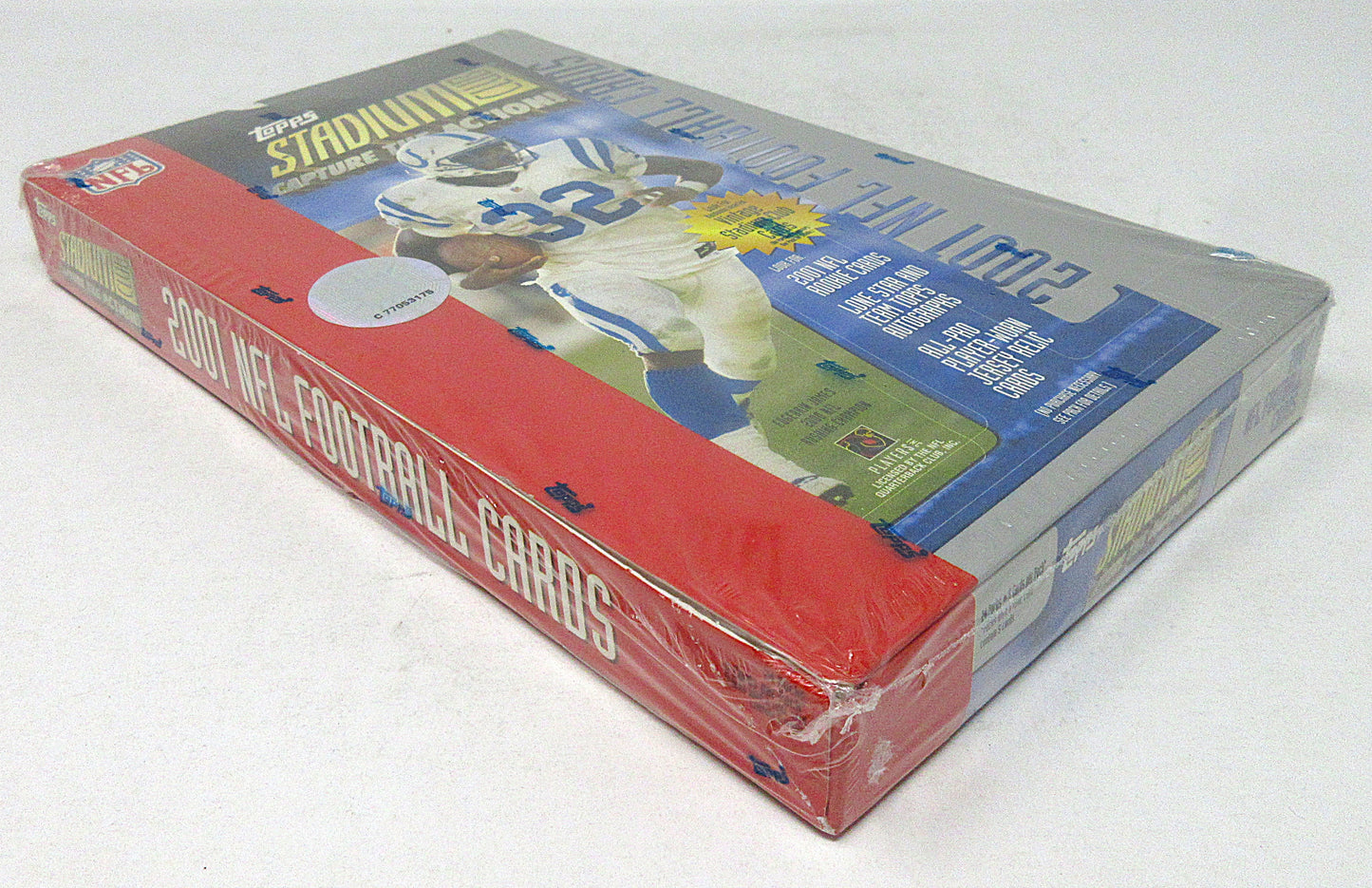 2001 Topps Stadium Club Football Box (Retail) (24/6)