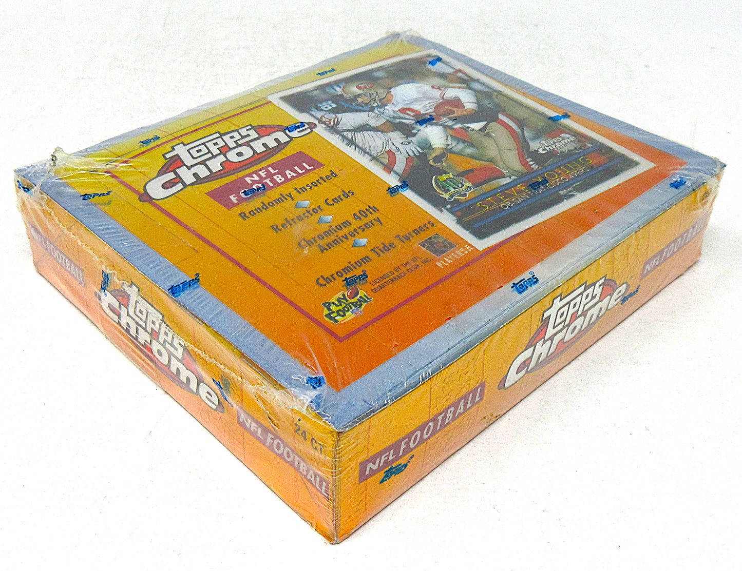 1996 Topps Chrome Football Box (20/4)