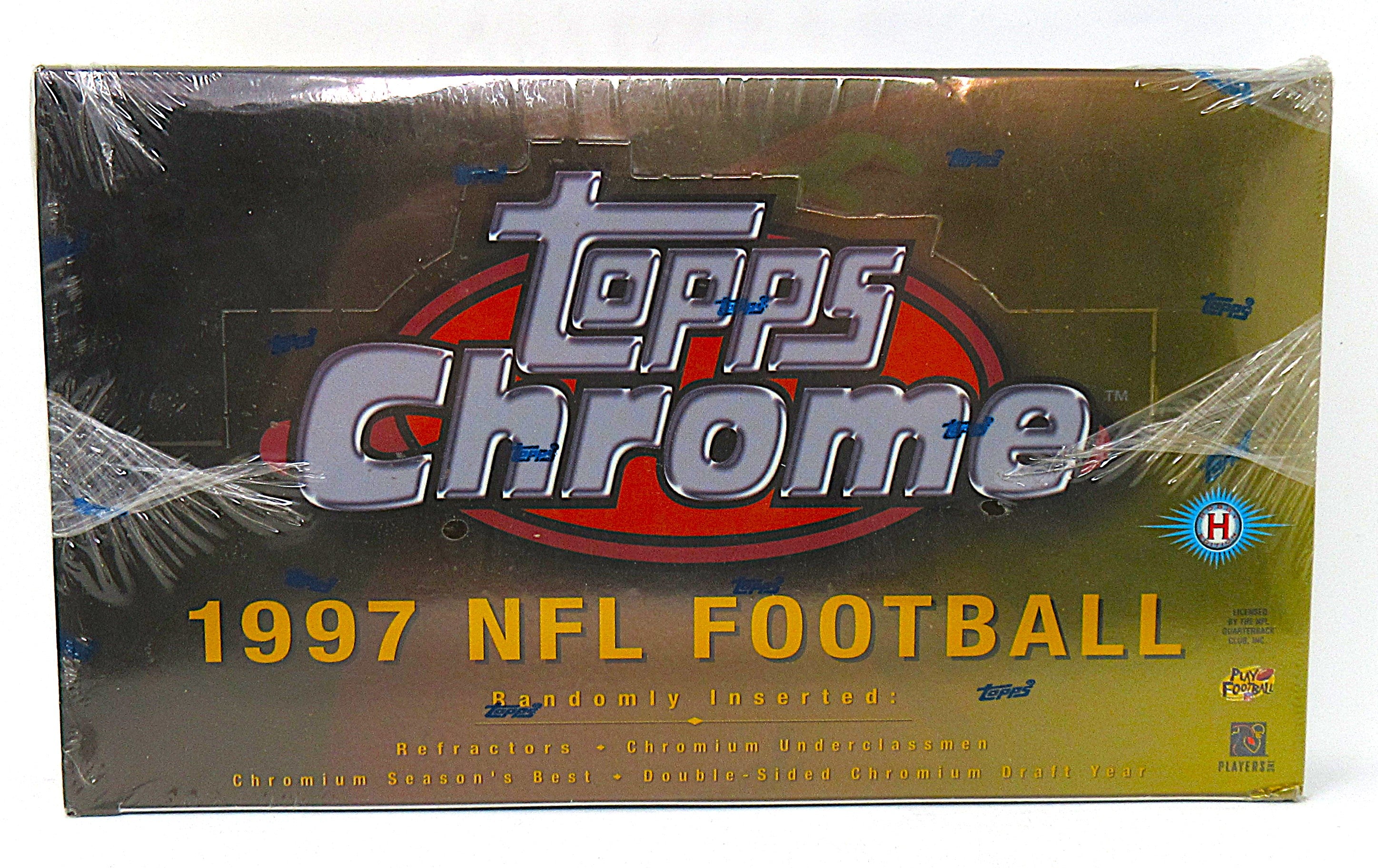 1997 Topps Chrome Football Box (Hobby) (24/4)