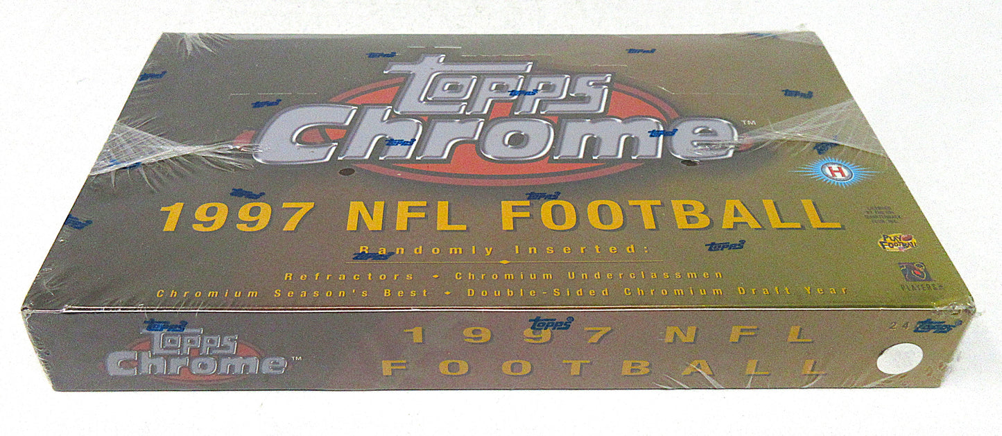 1997 Topps Chrome Football Box (Hobby) (24/4)