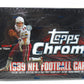 1999 Topps Chrome Football Box (Retail) (24/4)