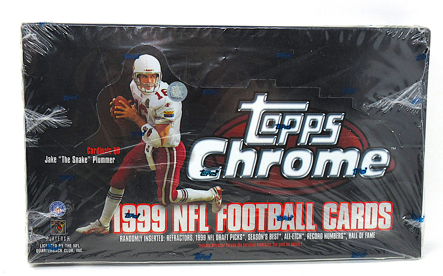 1999 Topps Chrome Football Box (Retail) (24/4)