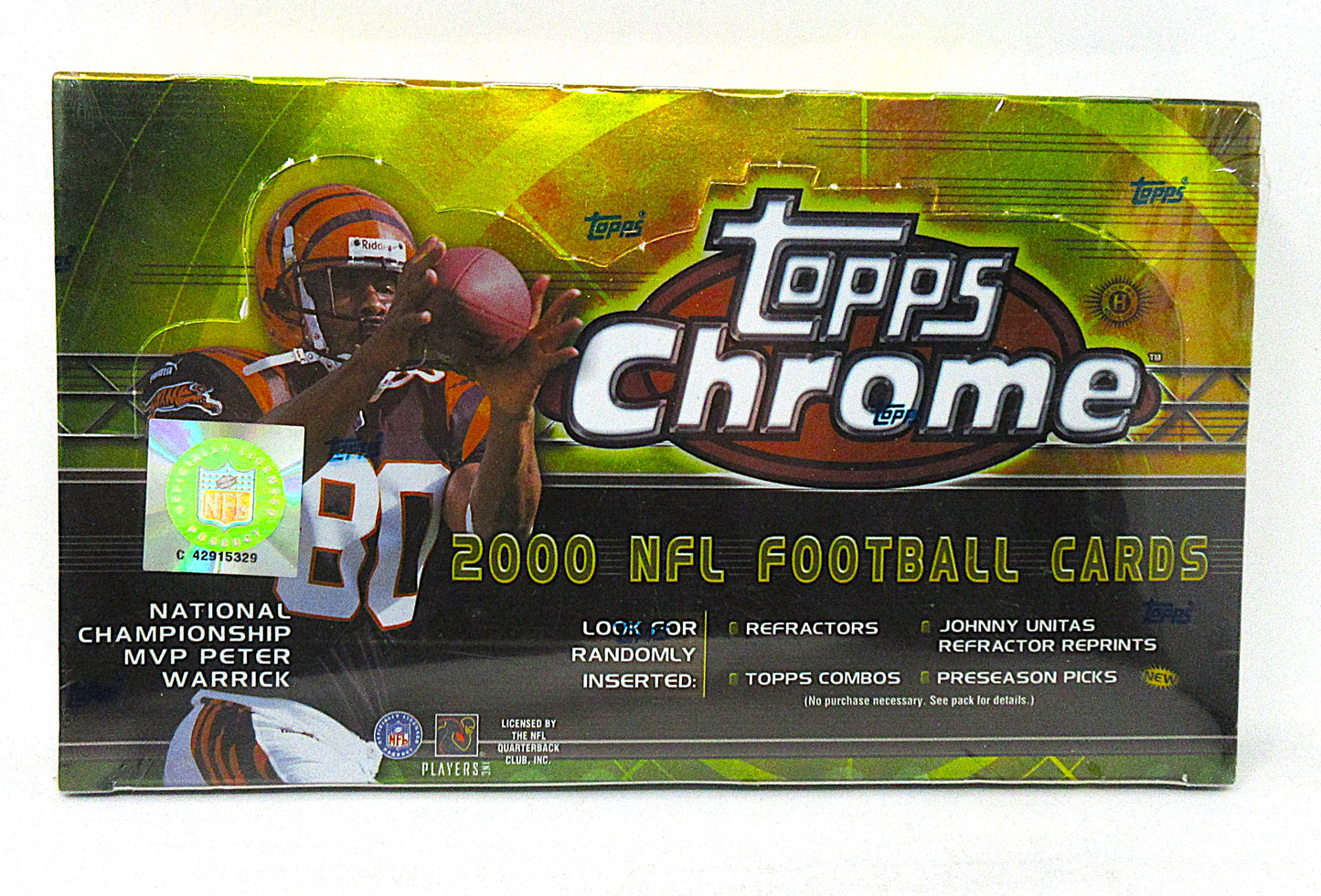 2000 Topps Chrome Football Box (Hobby) (24/4)