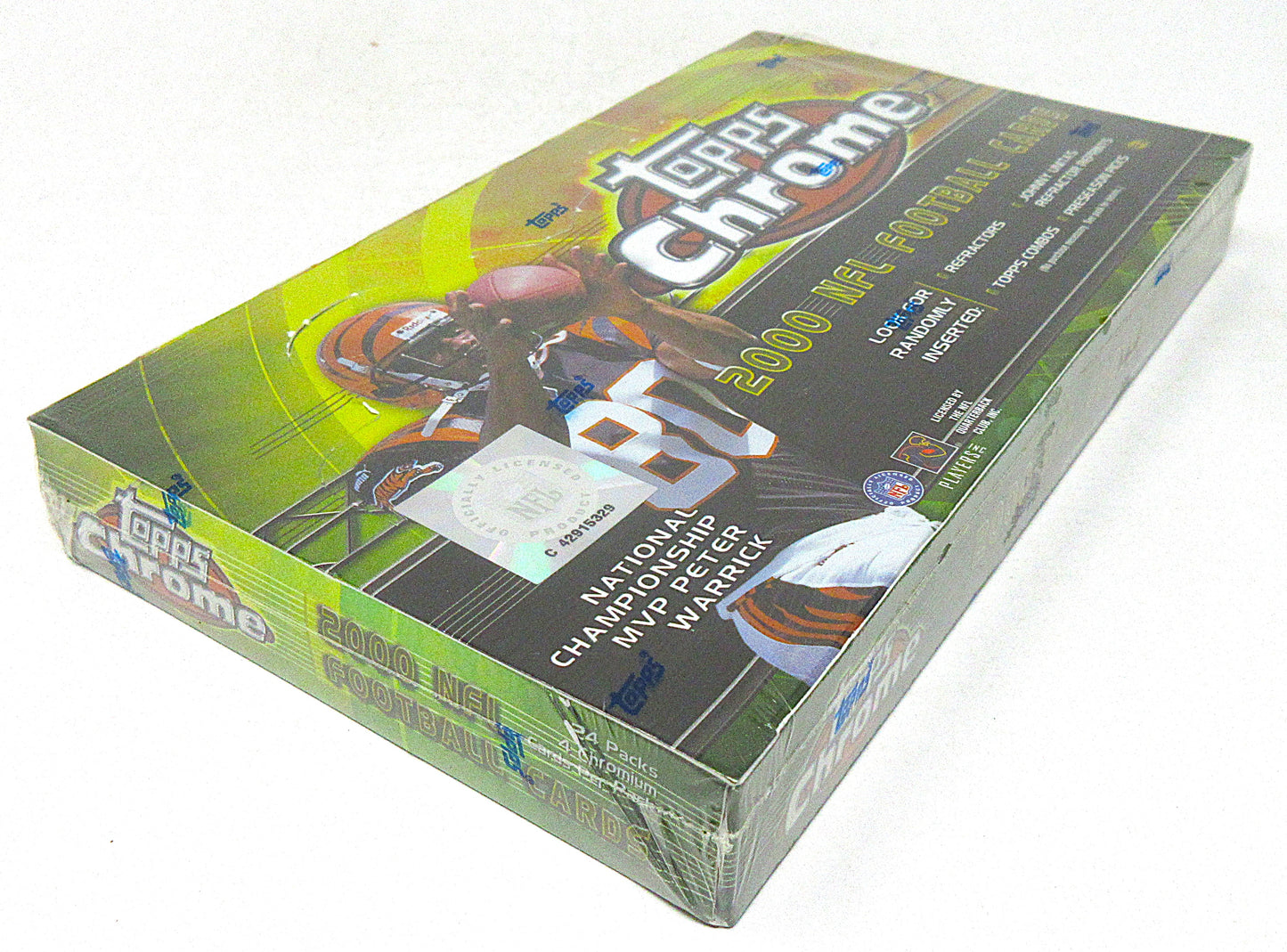 2000 Topps Chrome Football Box (Hobby) (24/4)