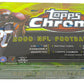 2000 Topps Chrome Football Box (Hobby) (24/4)