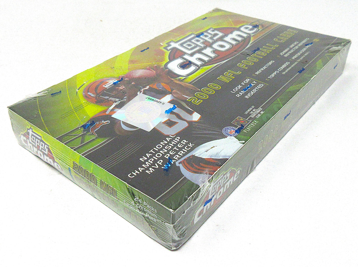 2000 Topps Chrome Football Box (Retail) (24/4)