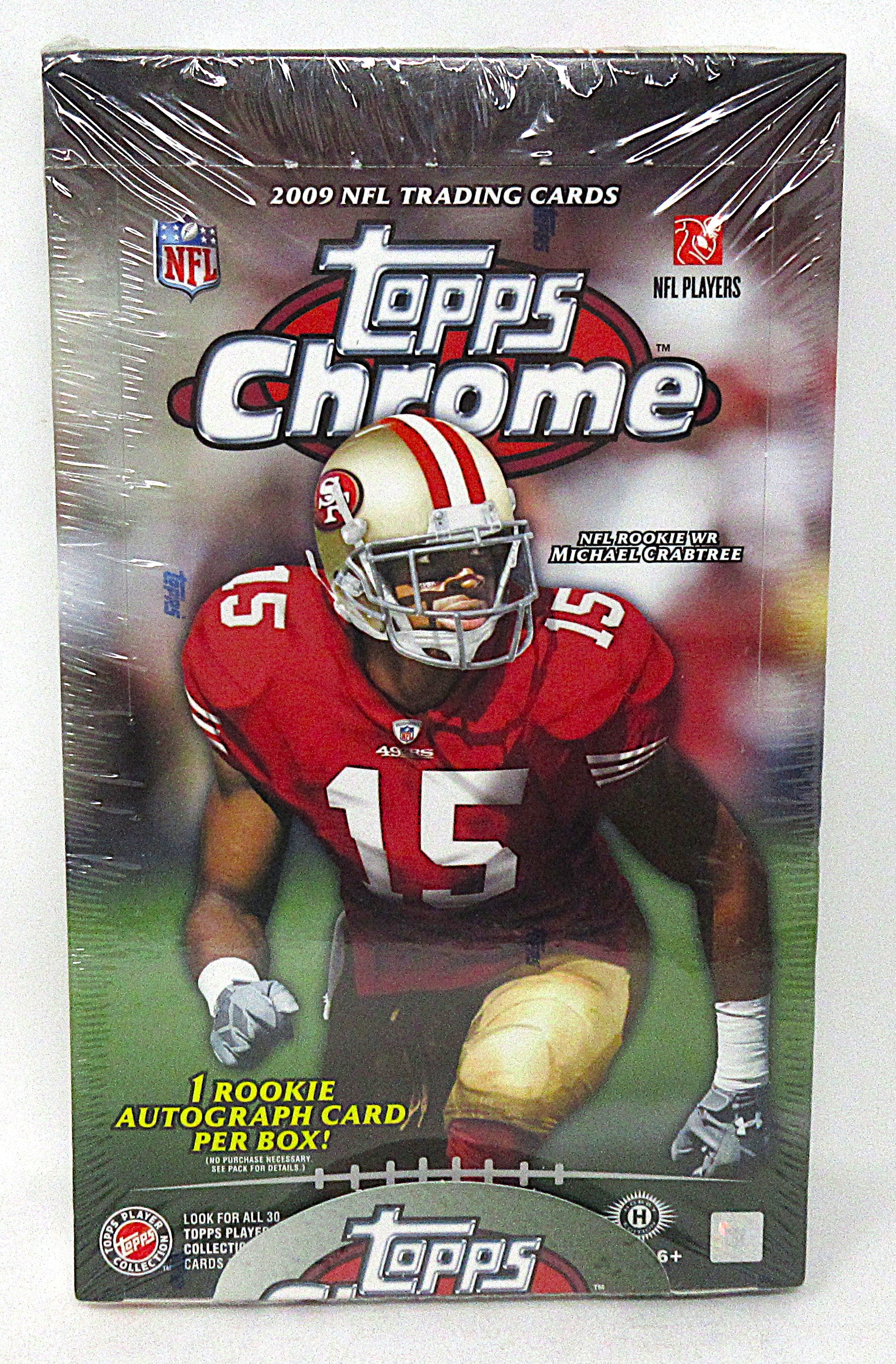 2009 Topps Chrome Football Box (Hobby) (24/4)