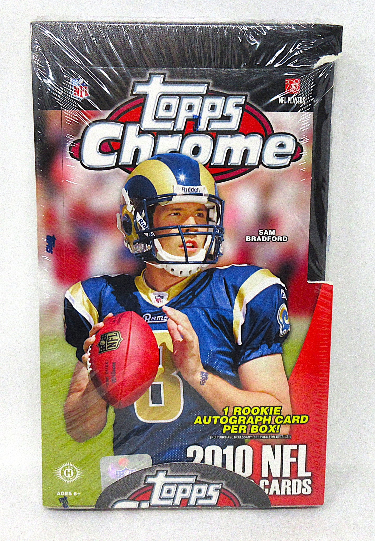 2010 Topps Chrome Football Box (Hobby) (24/4)