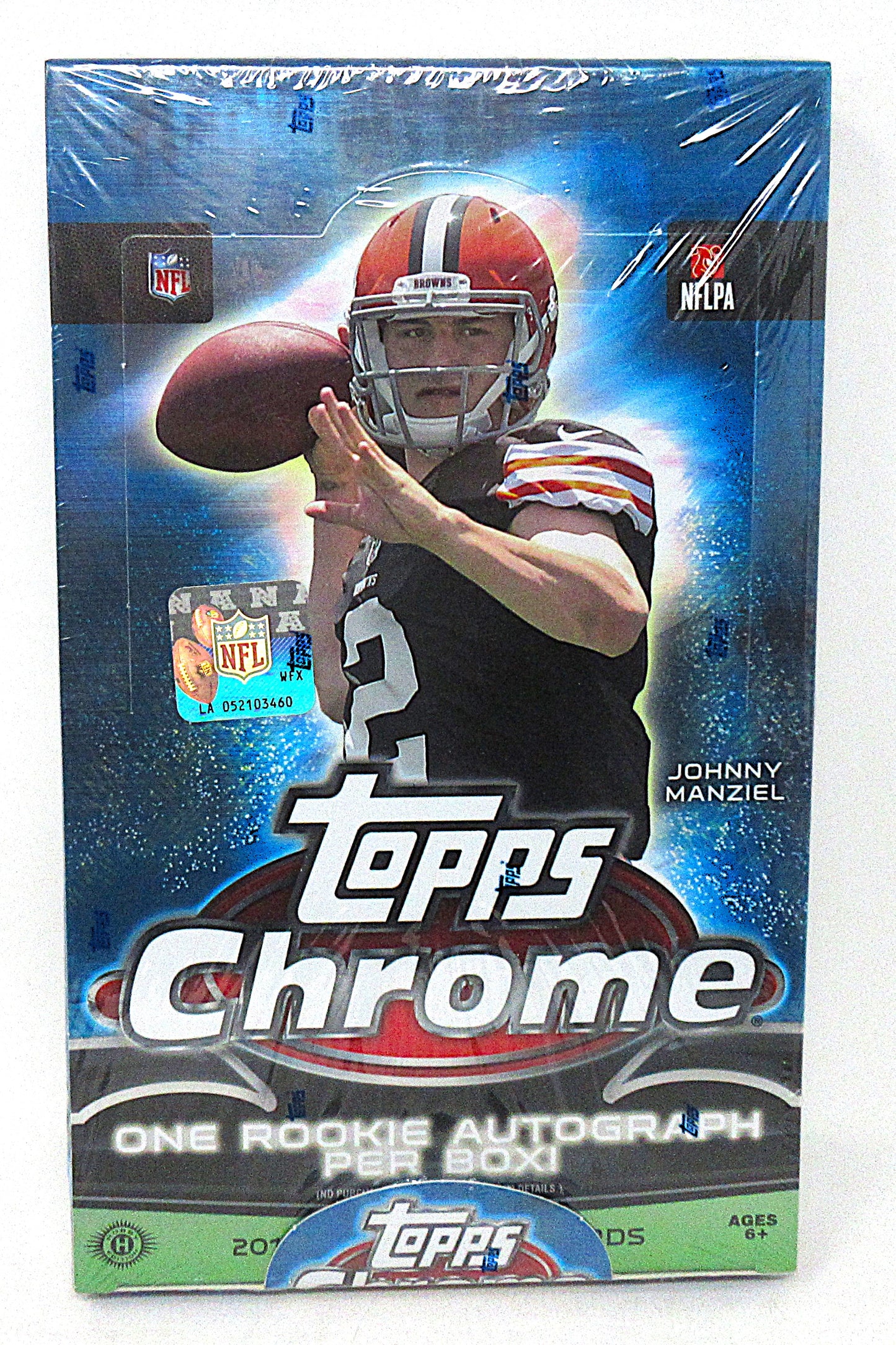 2014 Topps Chrome Football Box (Hobby) (24/4)