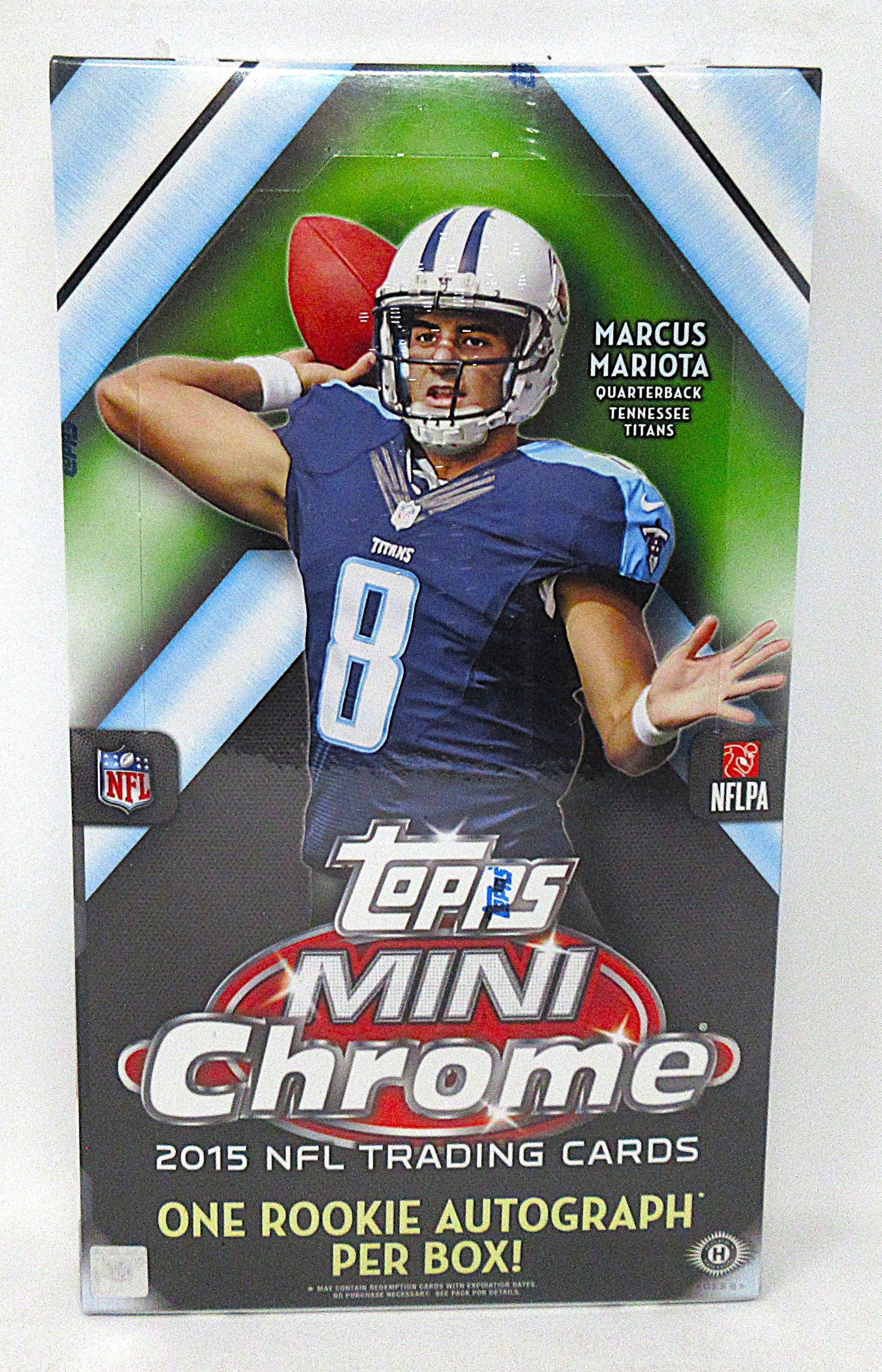 2015 Topps Mini Chrome Football Box (Hobby) (24/4)