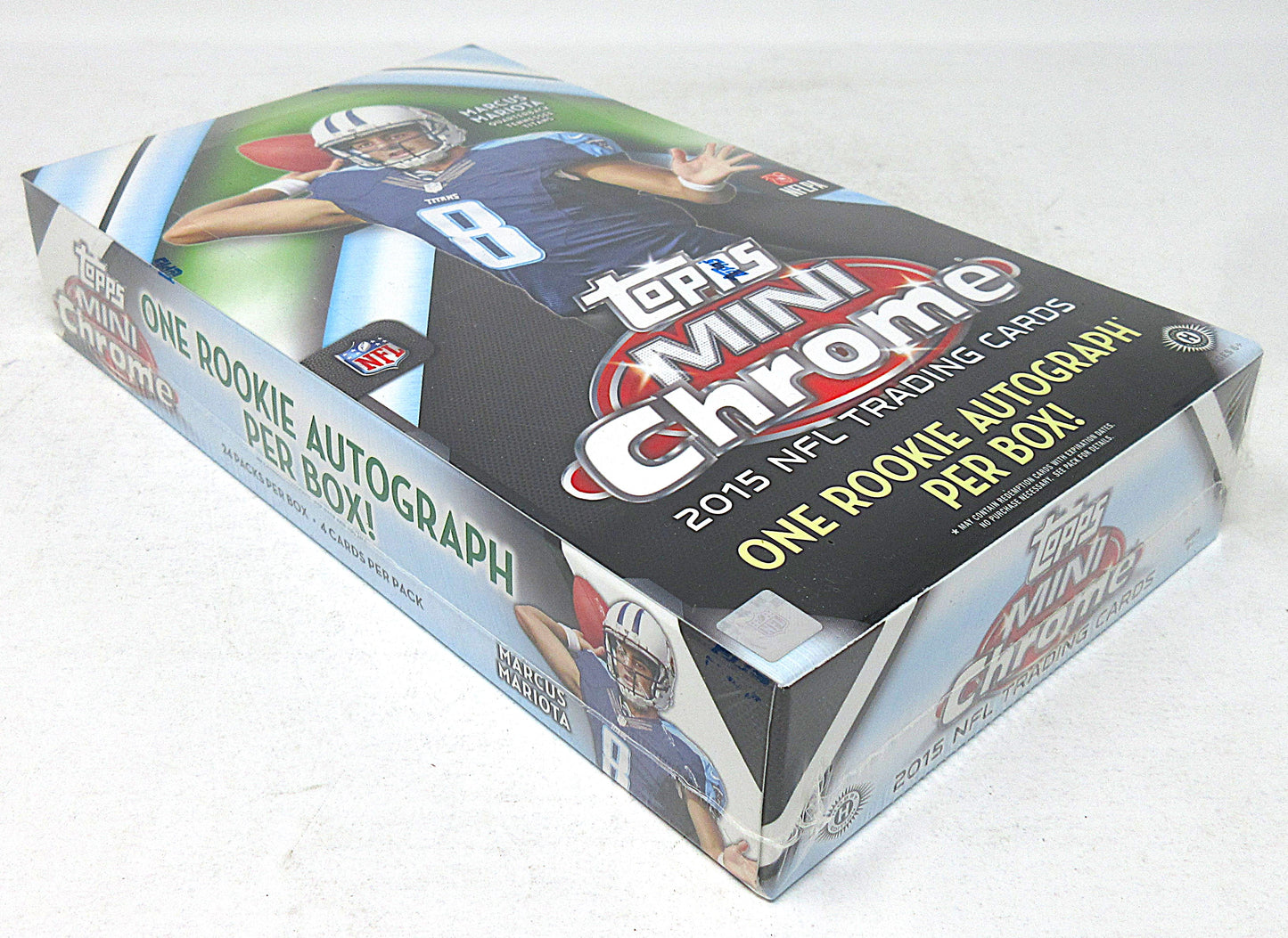 2015 Topps Mini Chrome Football Box (Hobby) (24/4)