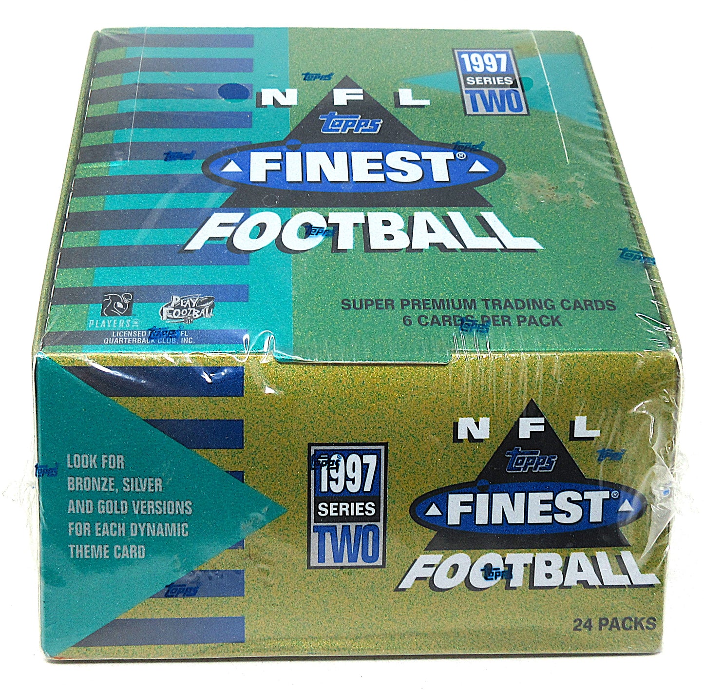 1997 Topps Finest Football Series 2 Box (Hobby) (24/6)