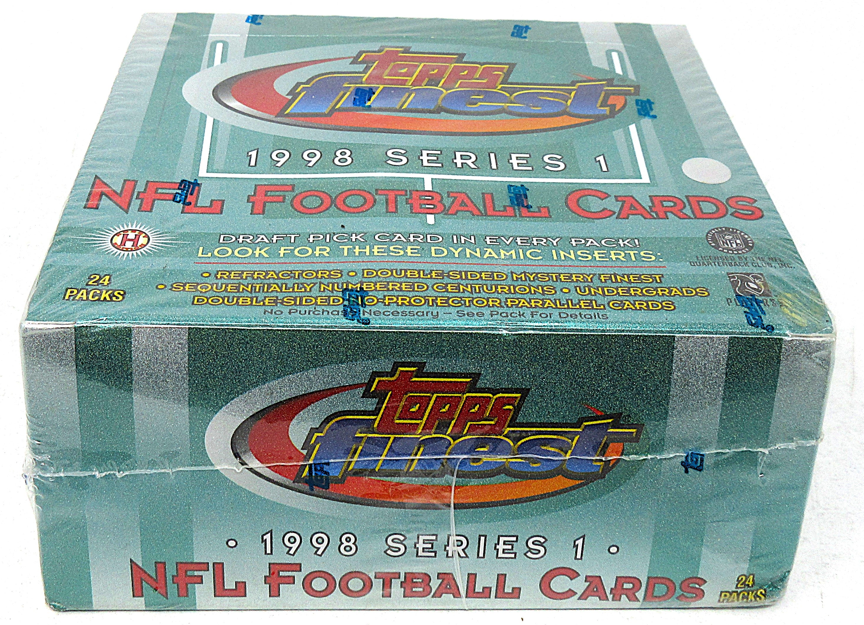 1998 Topps Finest Football Series 1 Box (Hobby) (24/6)
