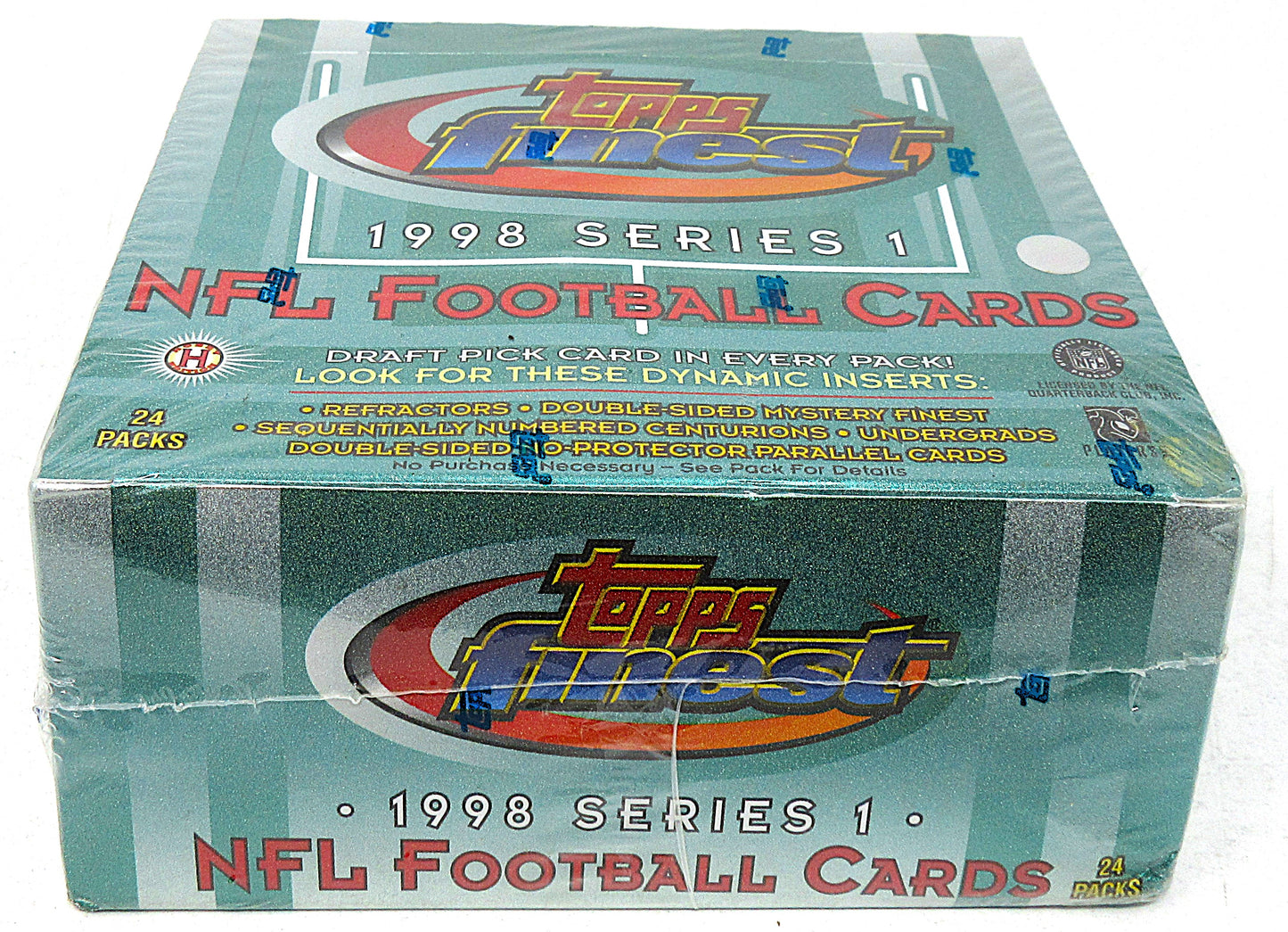 1998 Topps Finest Football Series 1 Box (Hobby) (24/6)