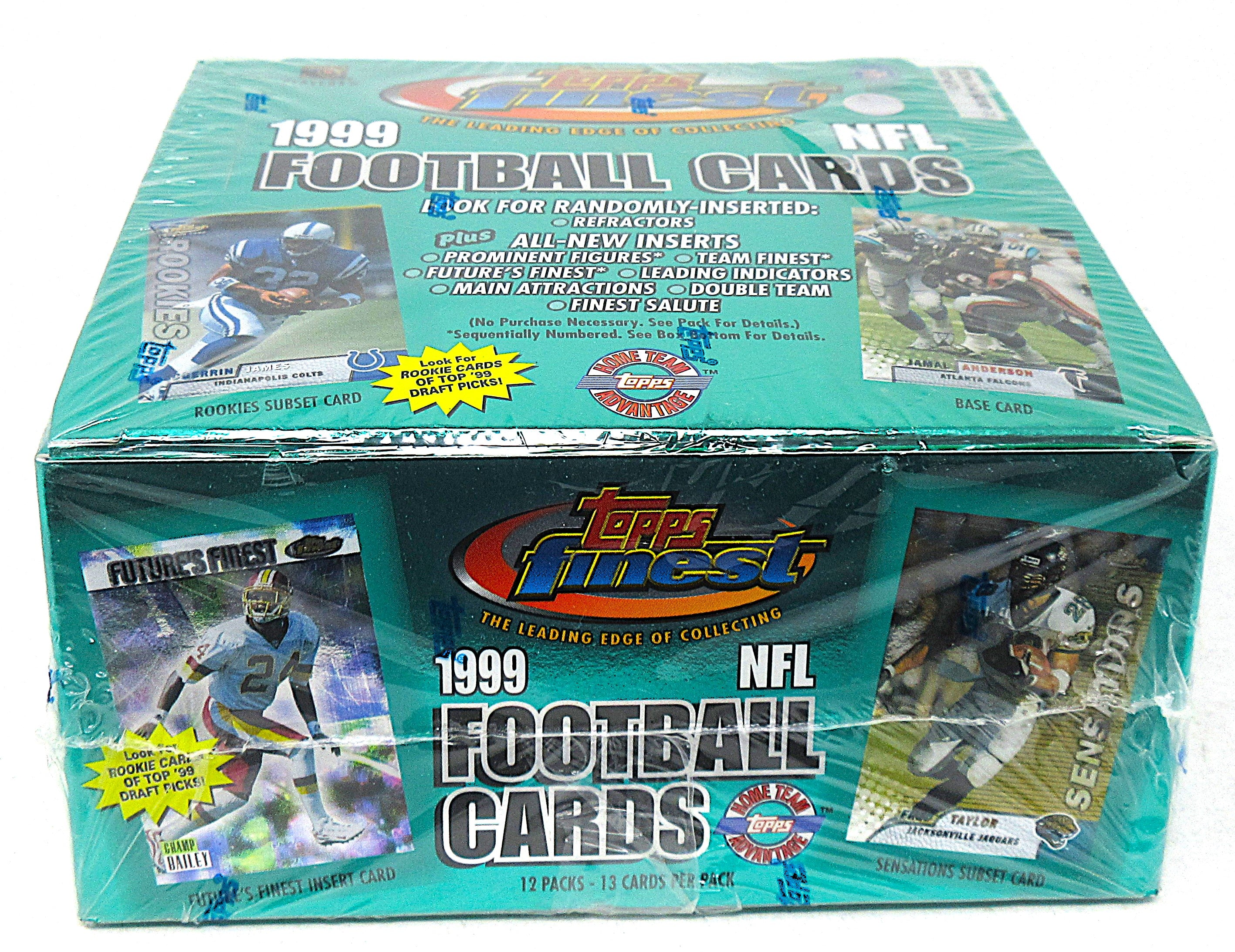 1999 Topps Finest Football Box (HTA) (12/13)