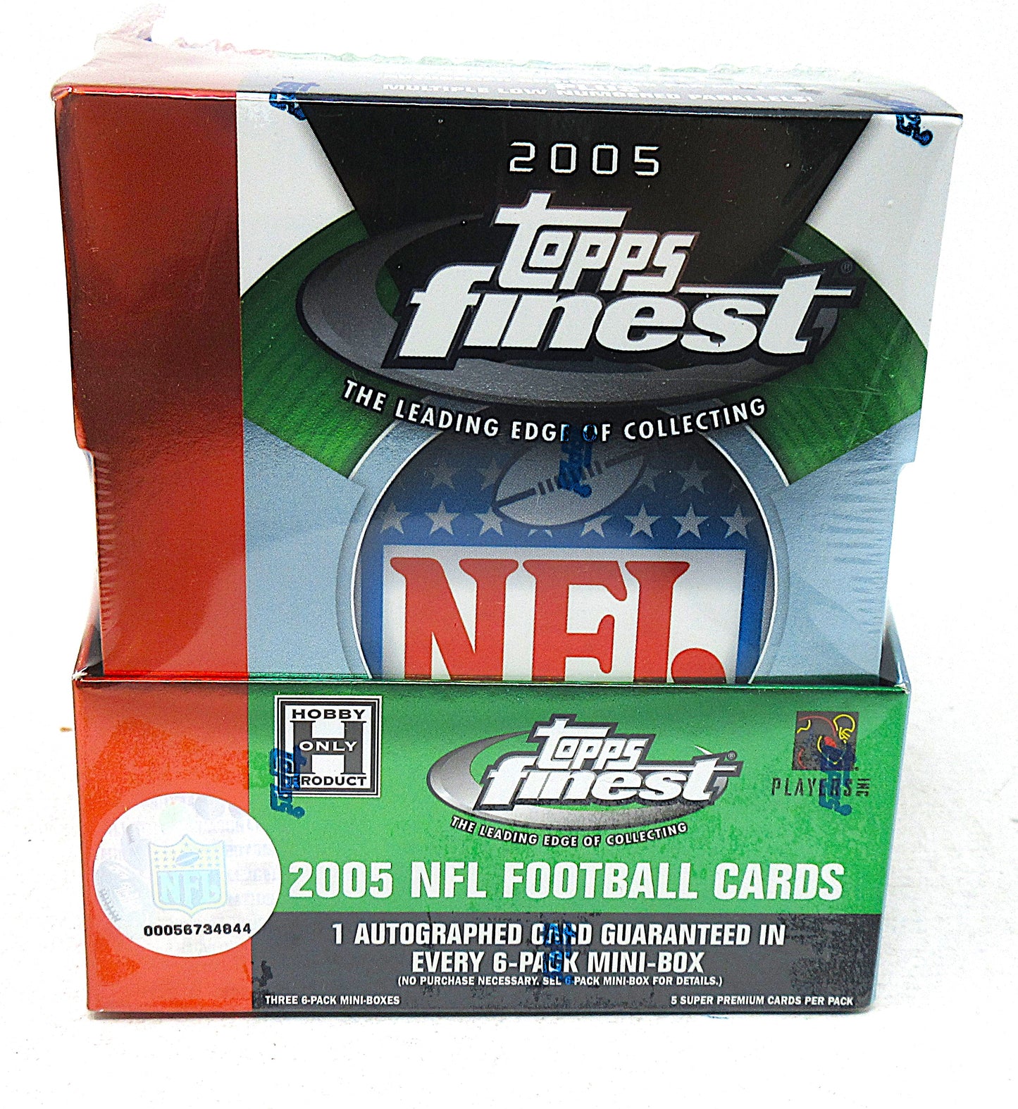 2005 Topps Finest Football Box (Hobby) (3/6/5)