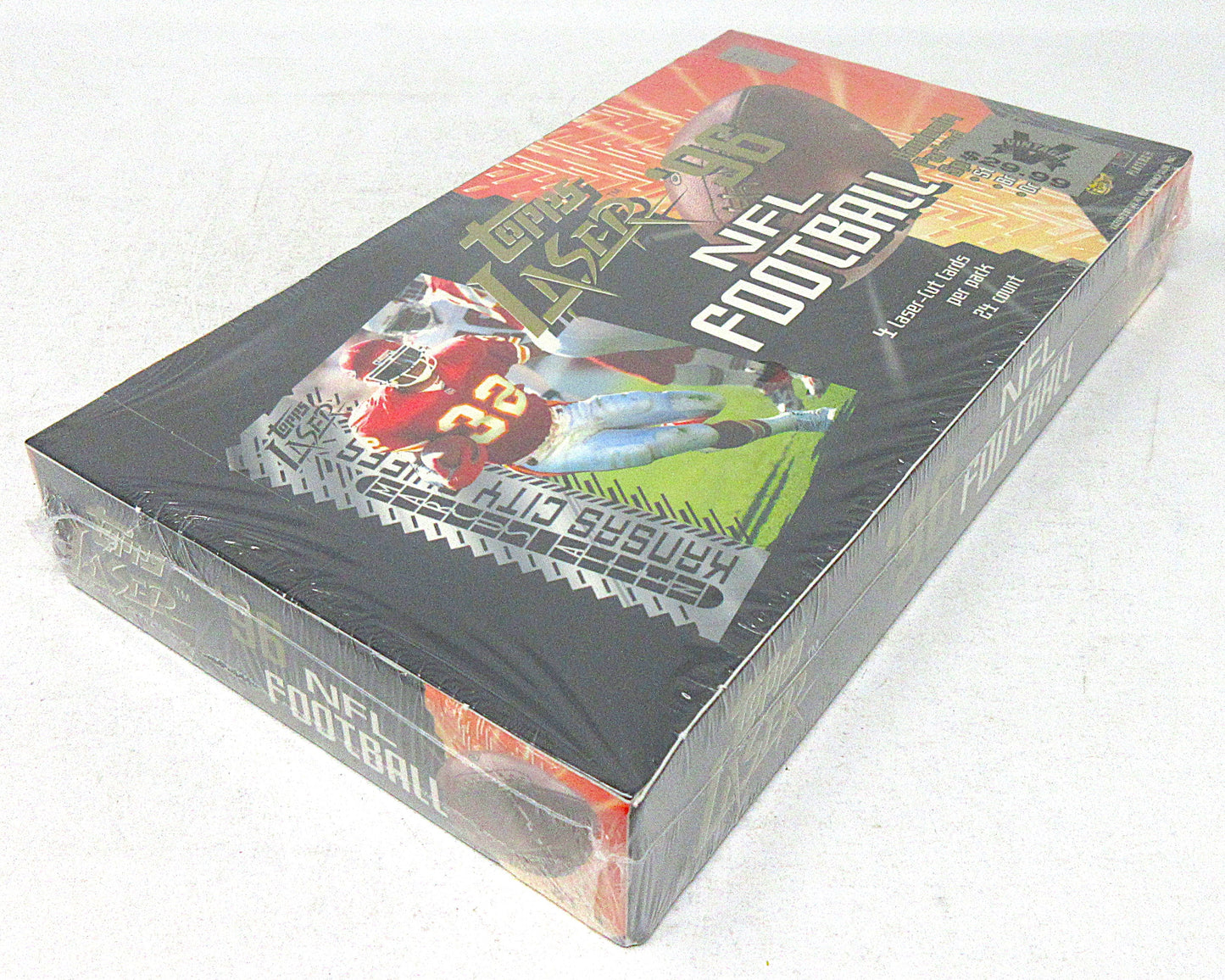 1996 Topps Laser Football Box (24/4)